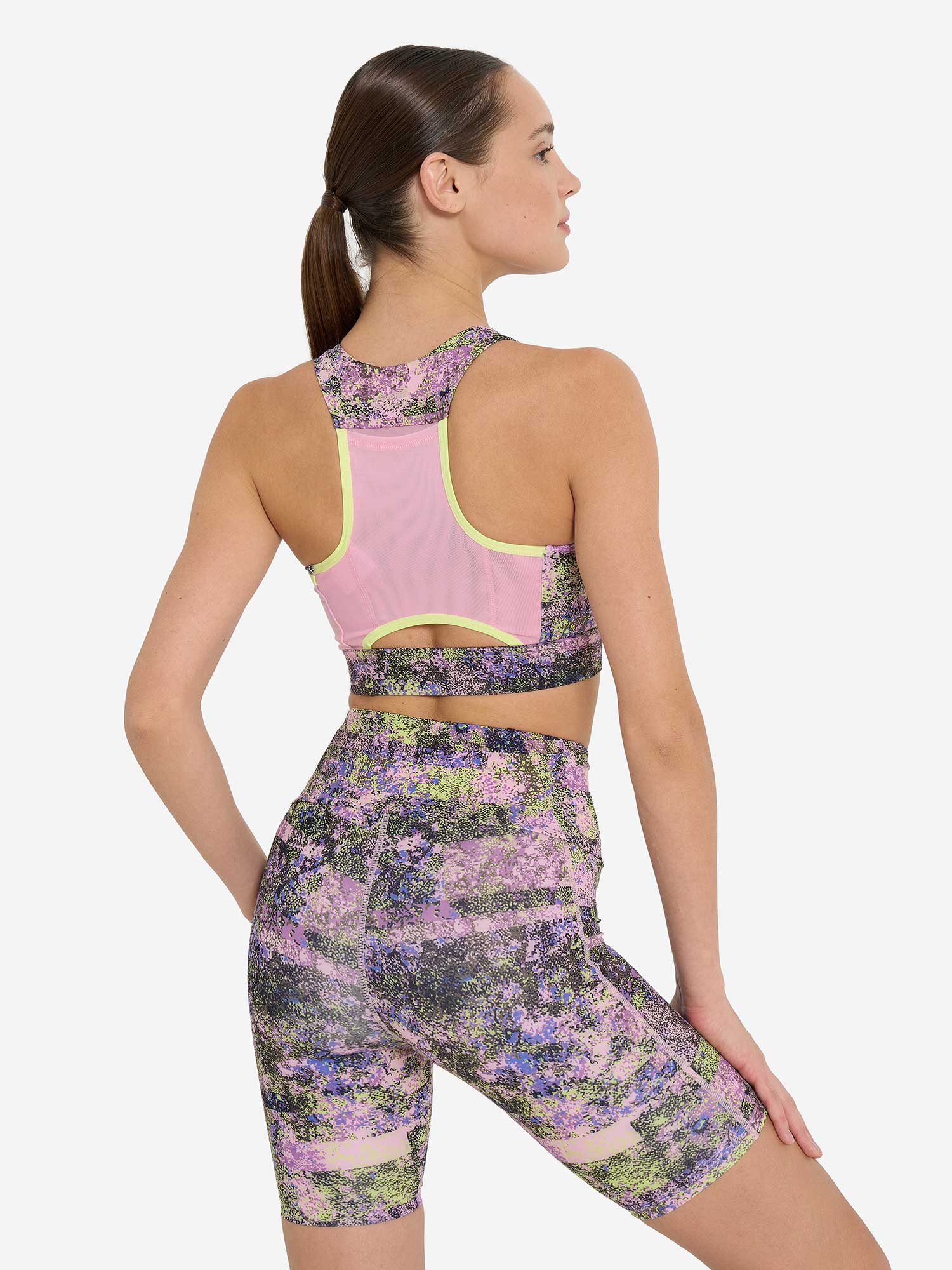 DEMIX Спортен сутиен W D Running Trail AOP Bra