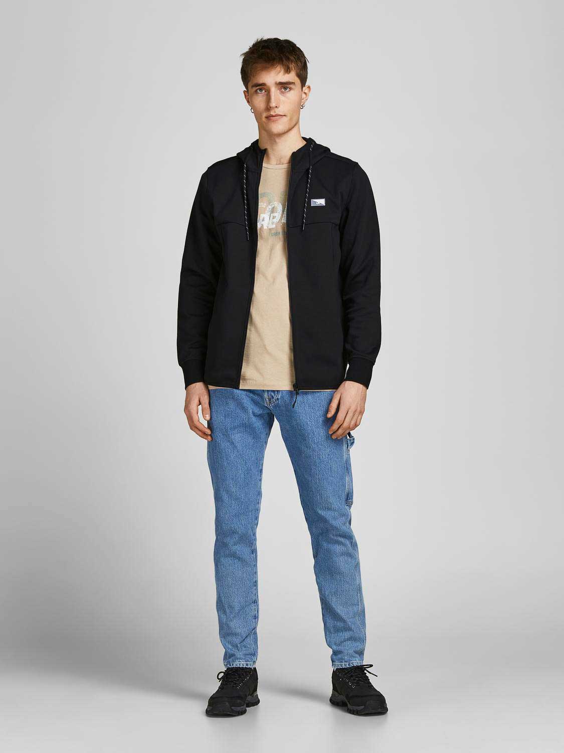 JACK & JONES Суитшърт JCOAIR SWEAT ZIP HOOD NOOS.