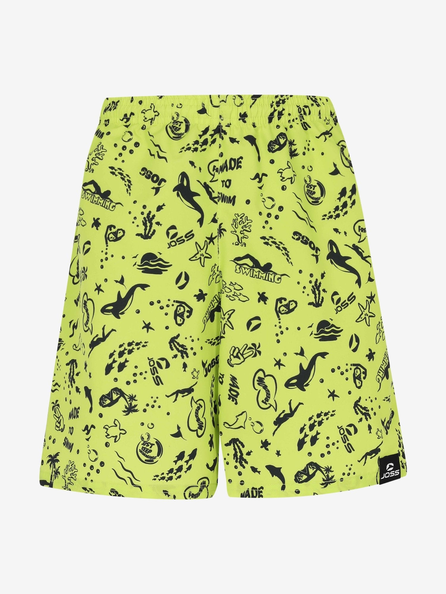 JOSS Плувни шорти Boys All-Over Printed Swim Shorts
