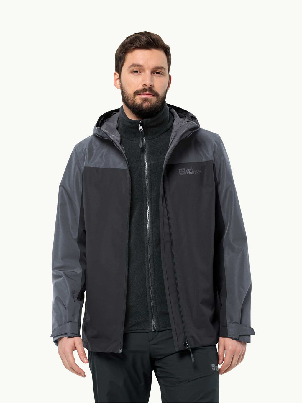 JACK WOLFSKIN Яке TAUBENBERG 3IN1 JKT M