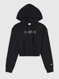 CHAMPION Суитшърт Hooded Crop Top