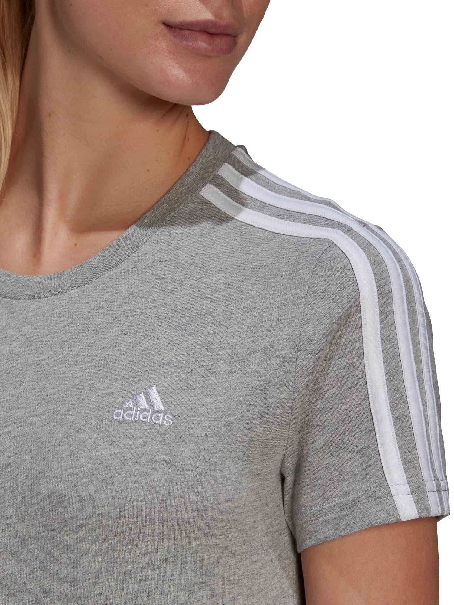 ADIDAS SPORTSWEAR Тениска LOUNGEWEAR Essentials Slim 3-S