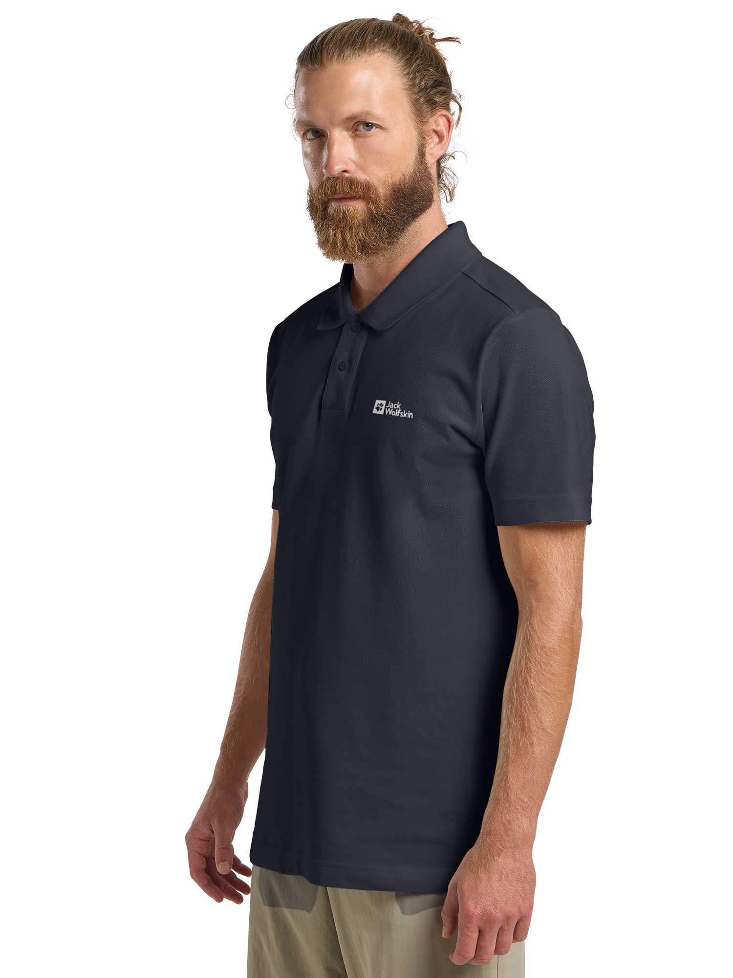 JACK WOLFSKIN Тениска ESSENTIAL POLO M