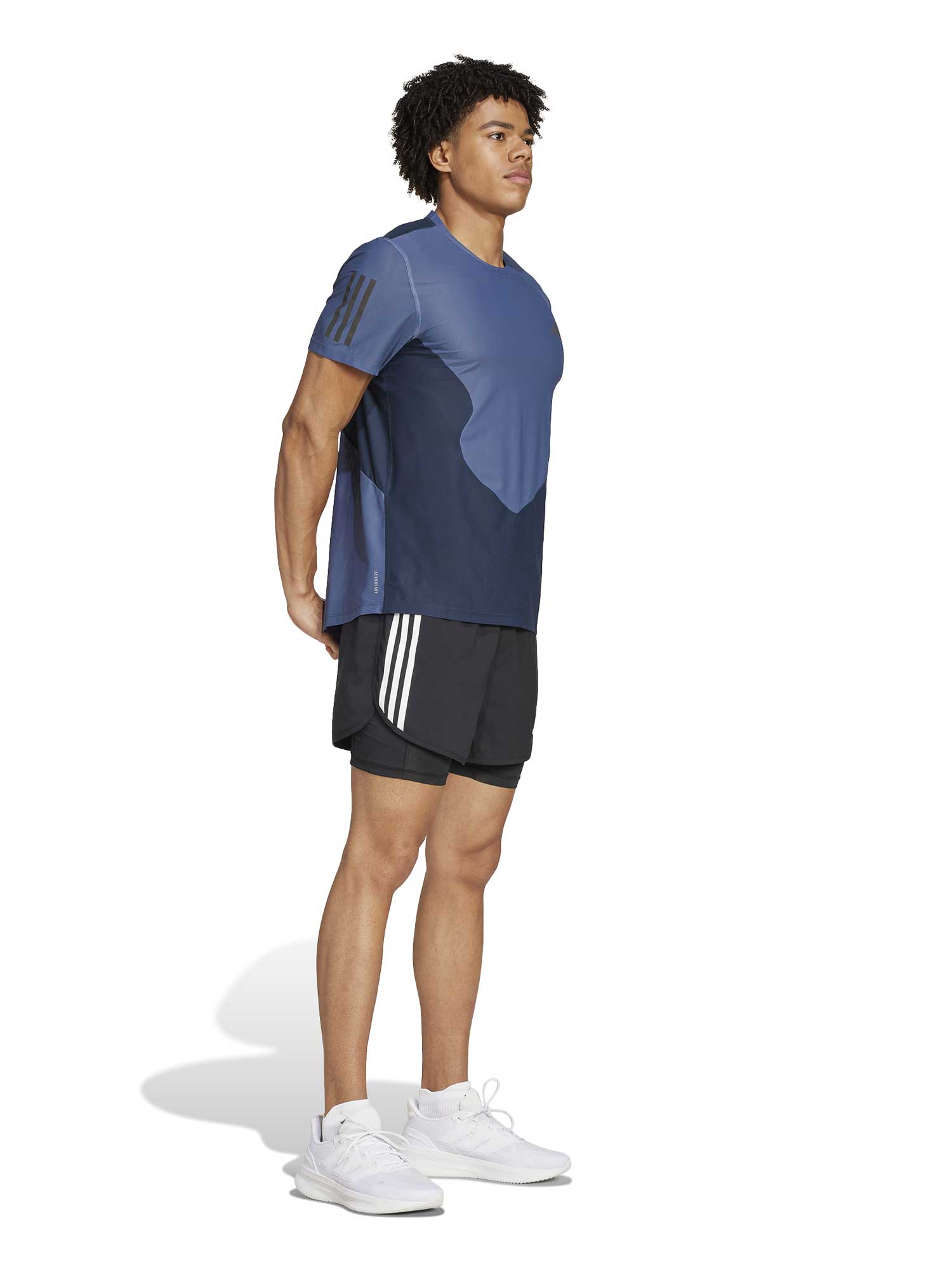 ADIDAS PERFORMANCE Тениска Own the Run Colorblock AEROREADY T-Shirt
