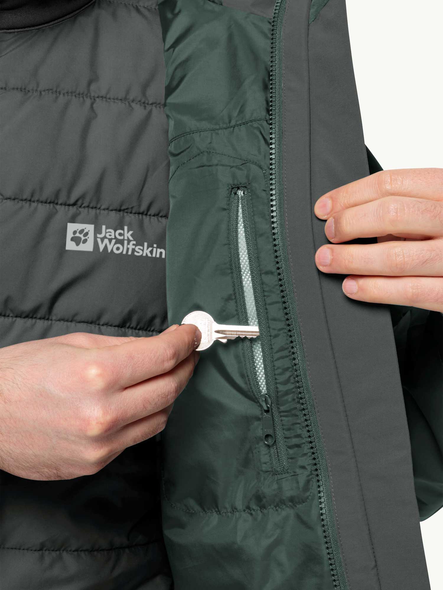 JACK WOLFSKIN Яке GLAABACH 3IN1 JKT M