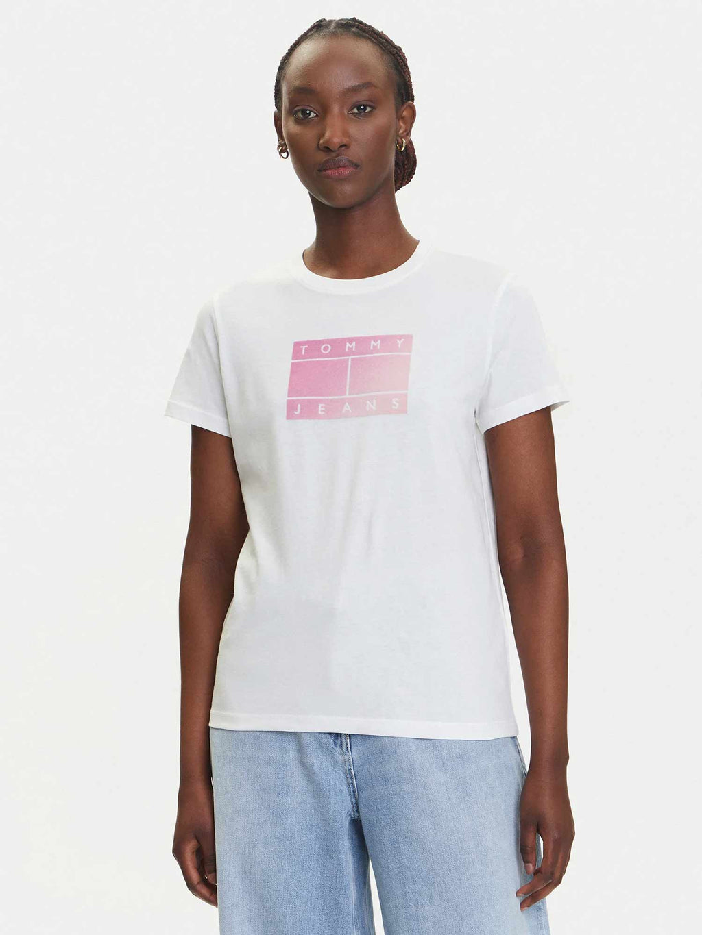 TOMMY JEANS Тениска TJW REG GRADIENT FLAG SS