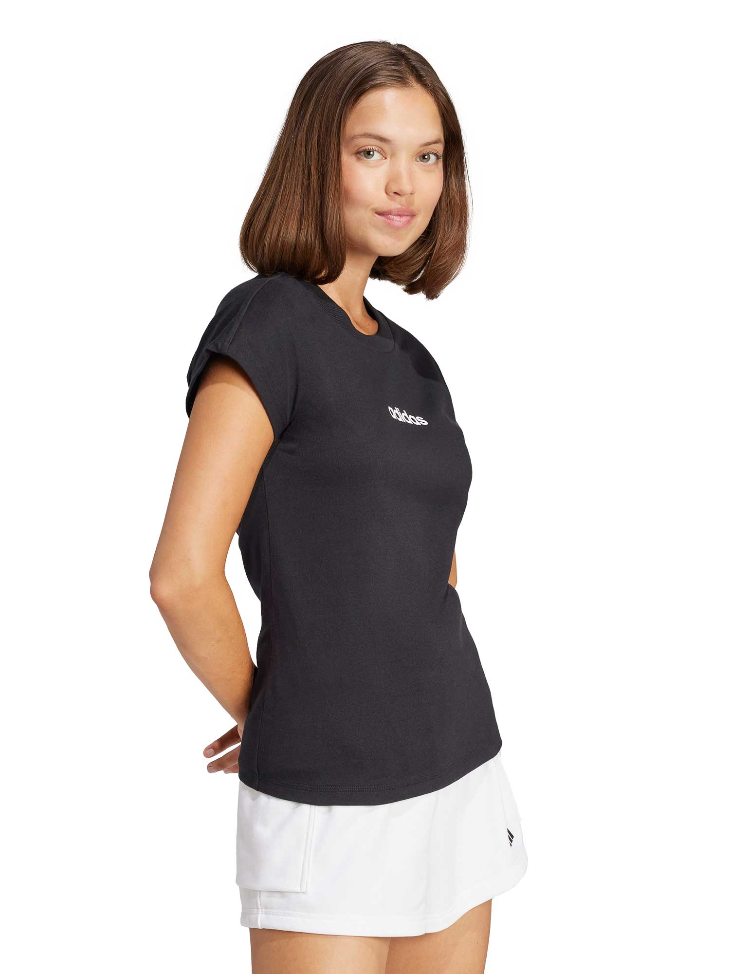 ADIDAS SPORTSWEAR Тениска Essentials Linear Cotton T-Shirt