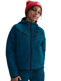 NIKE Суитшърт G NSW TCH FLC HD FZ LS - PD