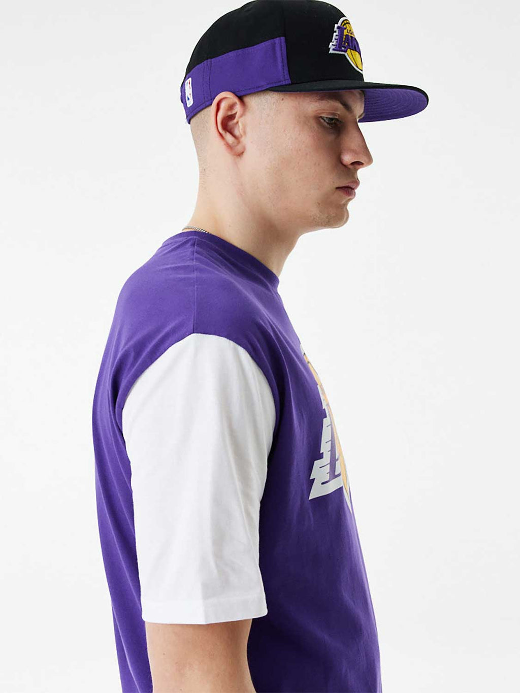 NEW ERA Тениска NBA COLOR INSERT OS TEE LOSLAK
