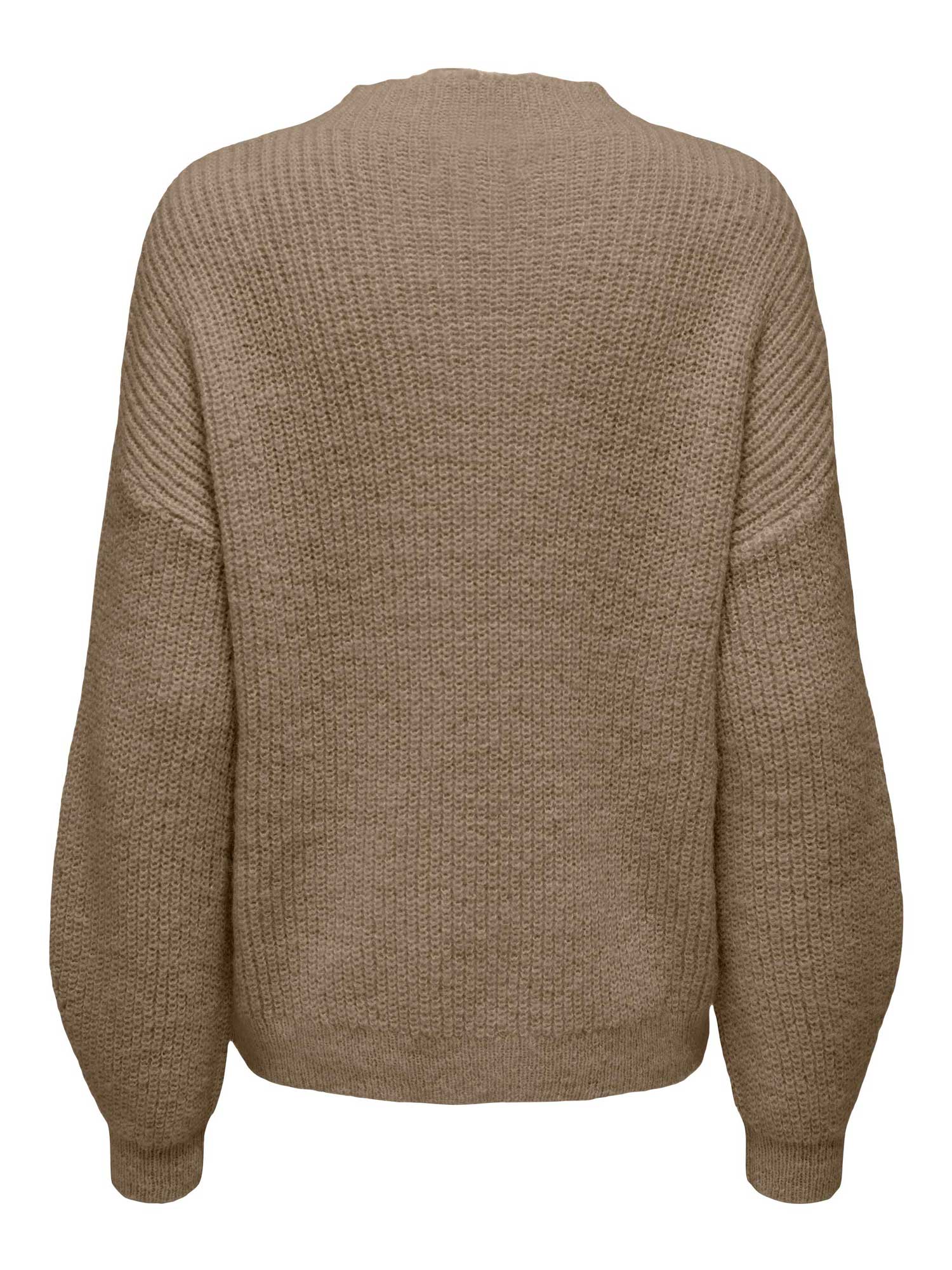 ONLY Пуловер ONLALISA LIFE L/S STRUC HIGH NECK CC KNT