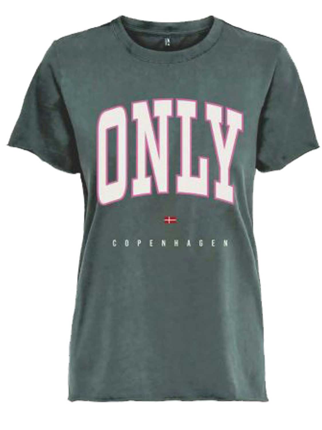 ONLY Тениска ONLLARA LIFE S/S REG TOP CS JRS