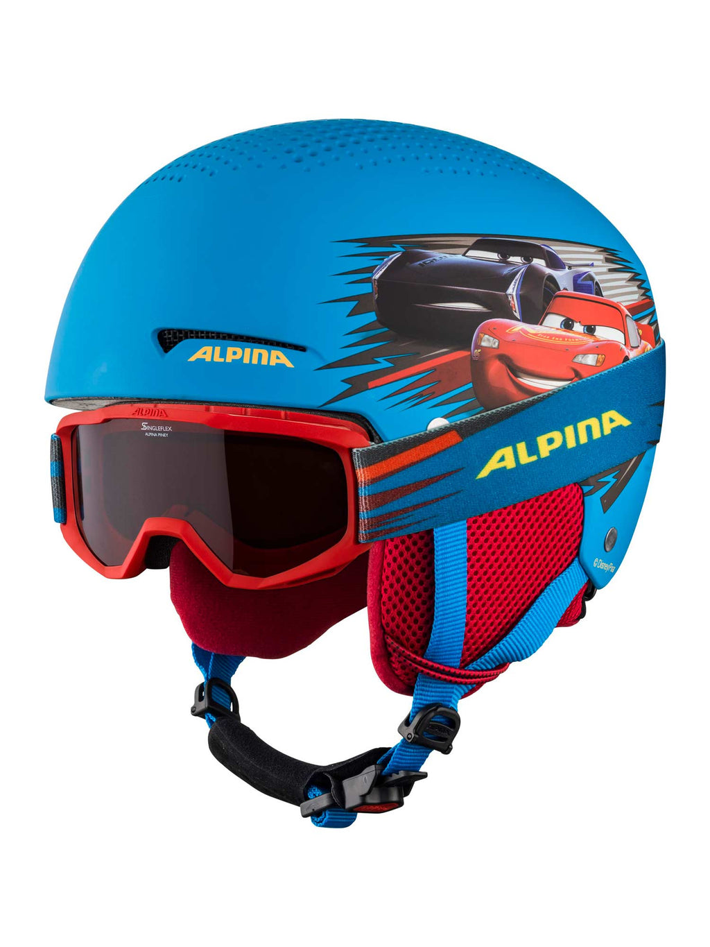 ALPINA Ски каска и маска ZUPO DISNEY