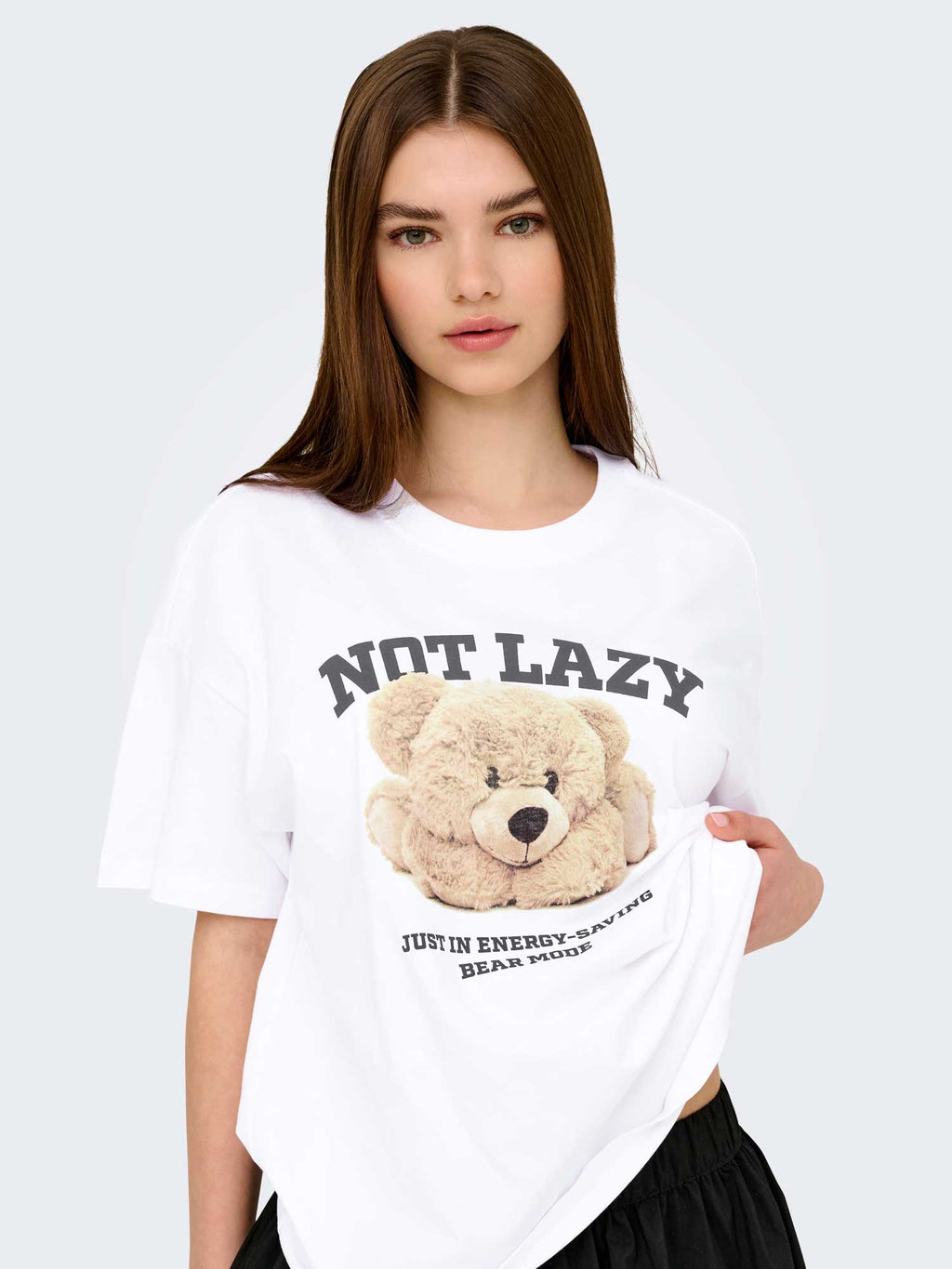 ONLY Тениска ONLVIVVI LIFE S\/S LOVELY TOP JRS