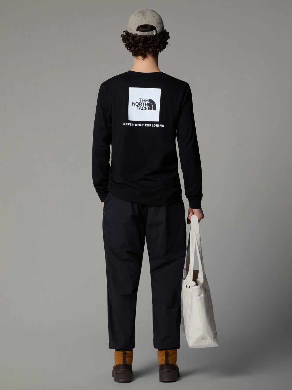 THE NORTH FACE Тениска M L/S BOX NSE TEE