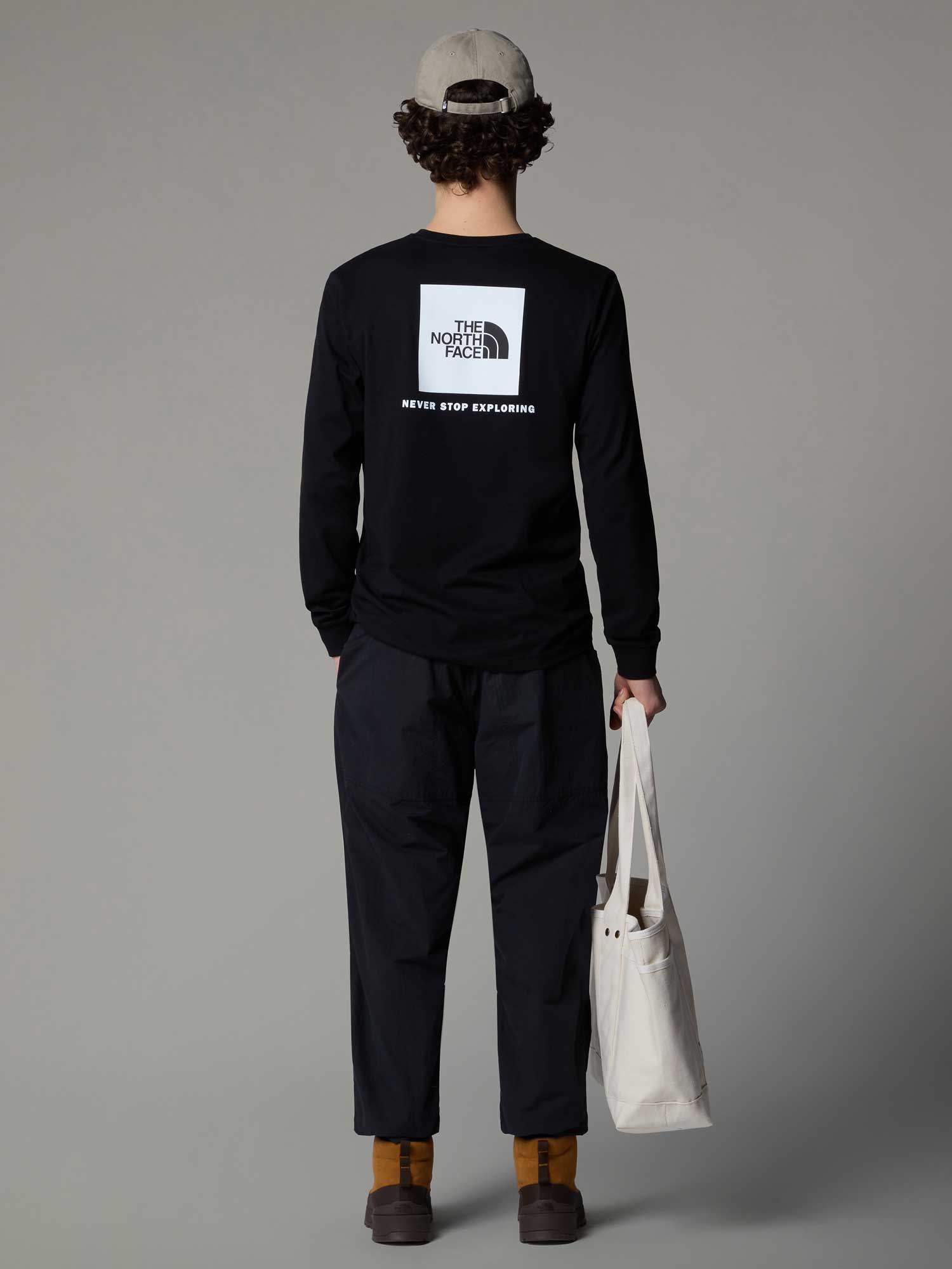 THE NORTH FACE Тениска M L/S BOX NSE TEE