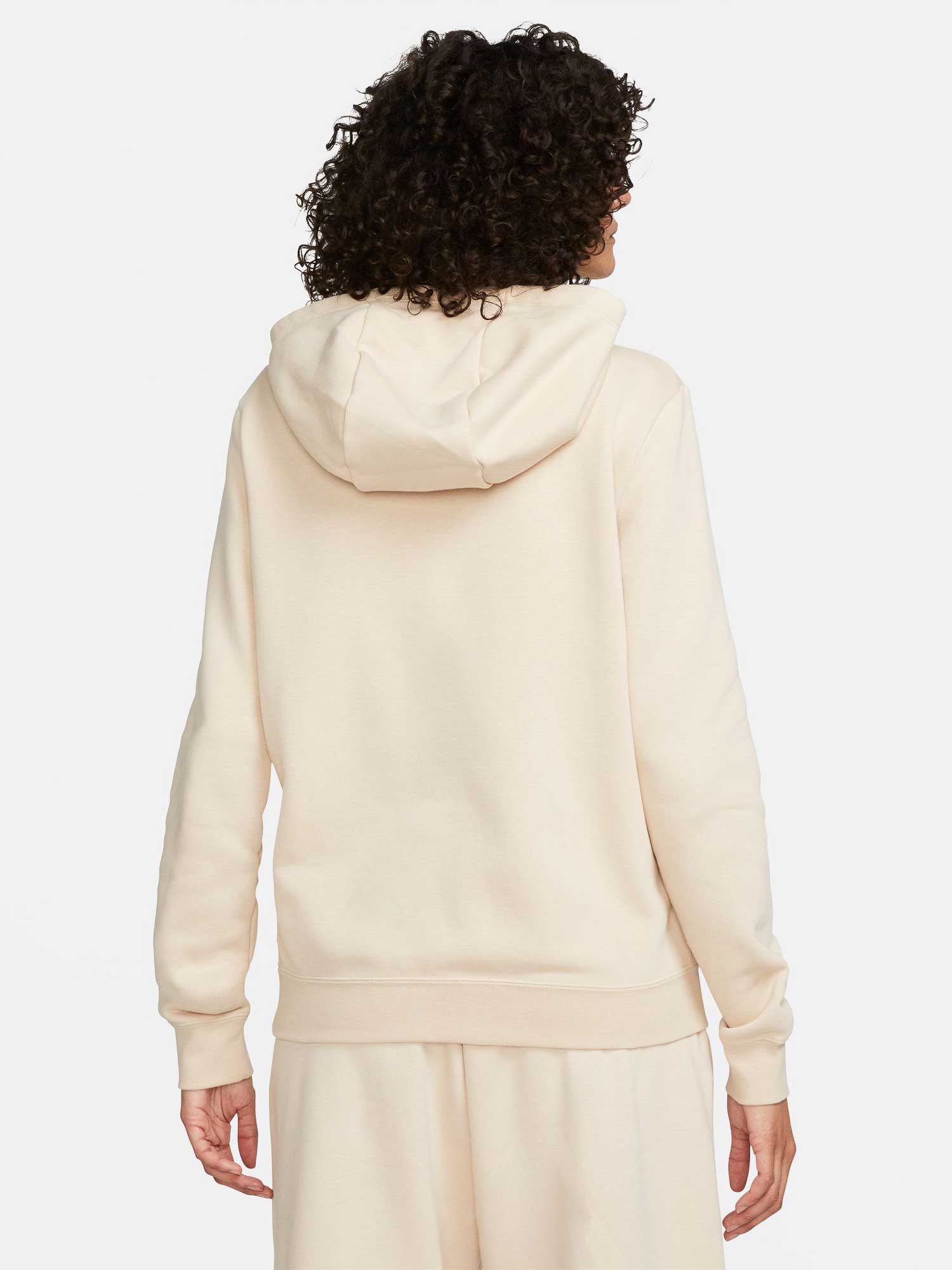 NIKE Суитшърт W CLUB FLC FNL HOODIE STD