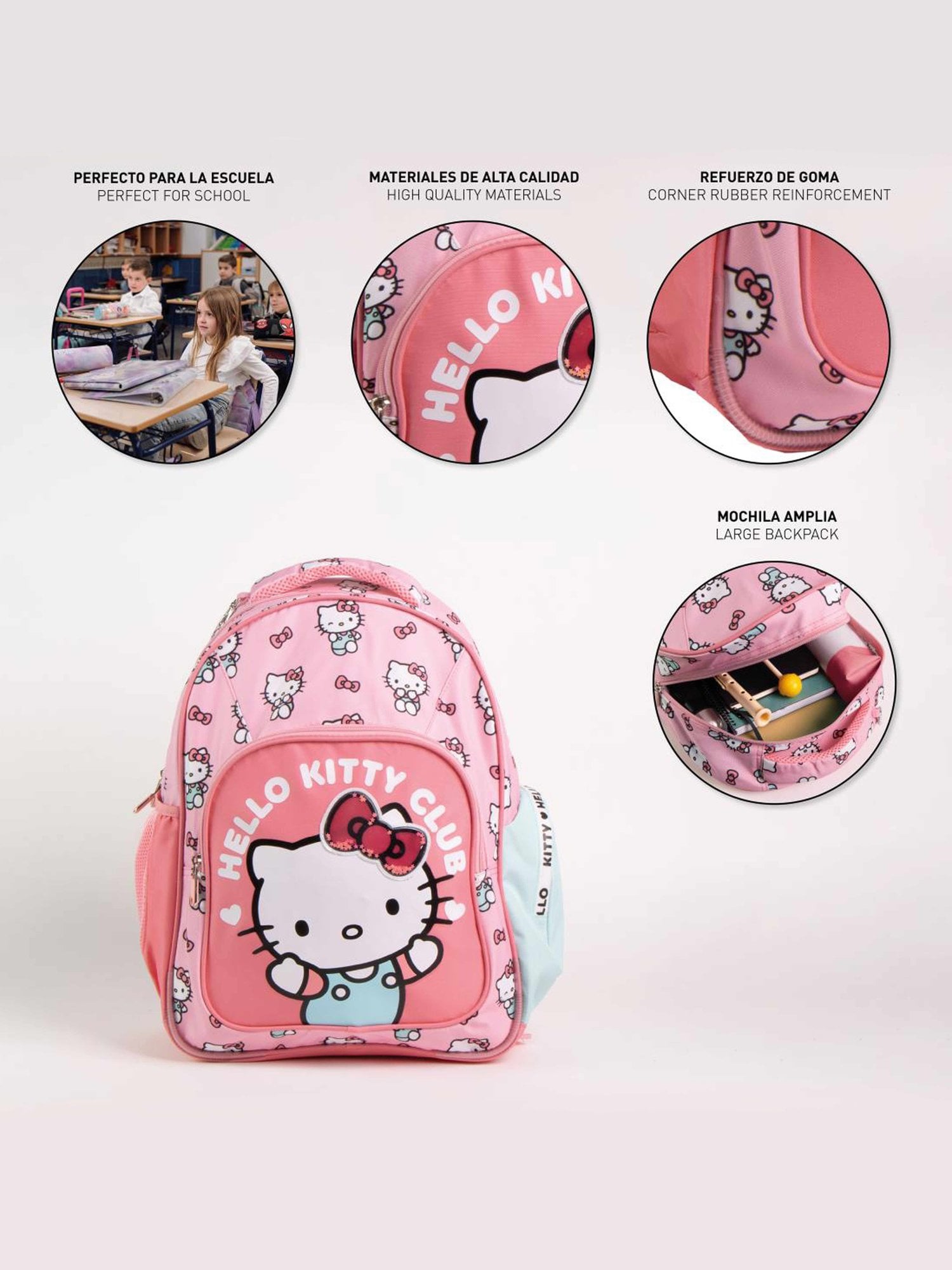 CERDA Ученическа раница HELLO KITTY