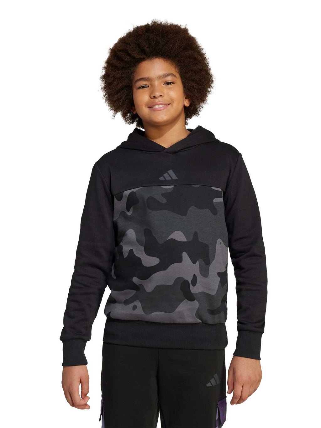 ADIDAS SPORTSWEAR Суитшърт Seasonal Essentials Camo Fleece Kids