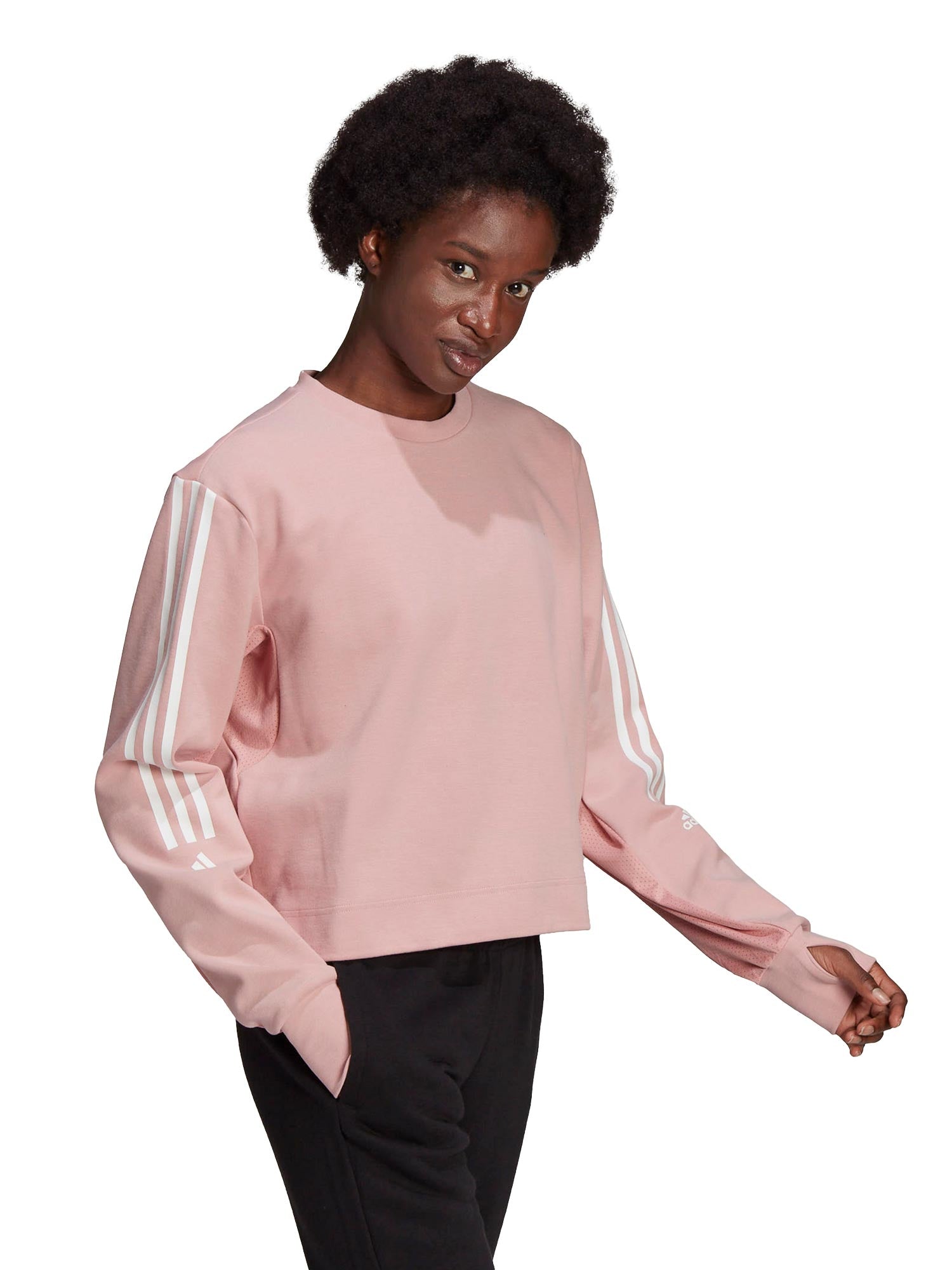 ADIDAS PERFORMANCE Блуза AEROREADY Designed to Move Cotton-Touch