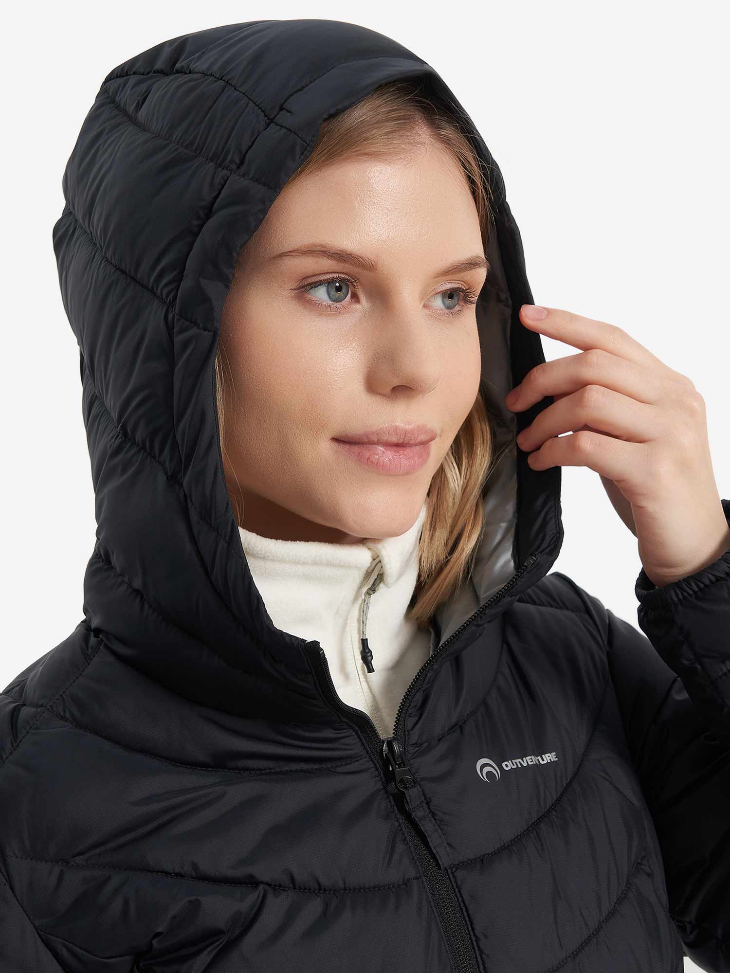 OUTVENTURE Яке Lighweight Women's Long Fake Down Jacket