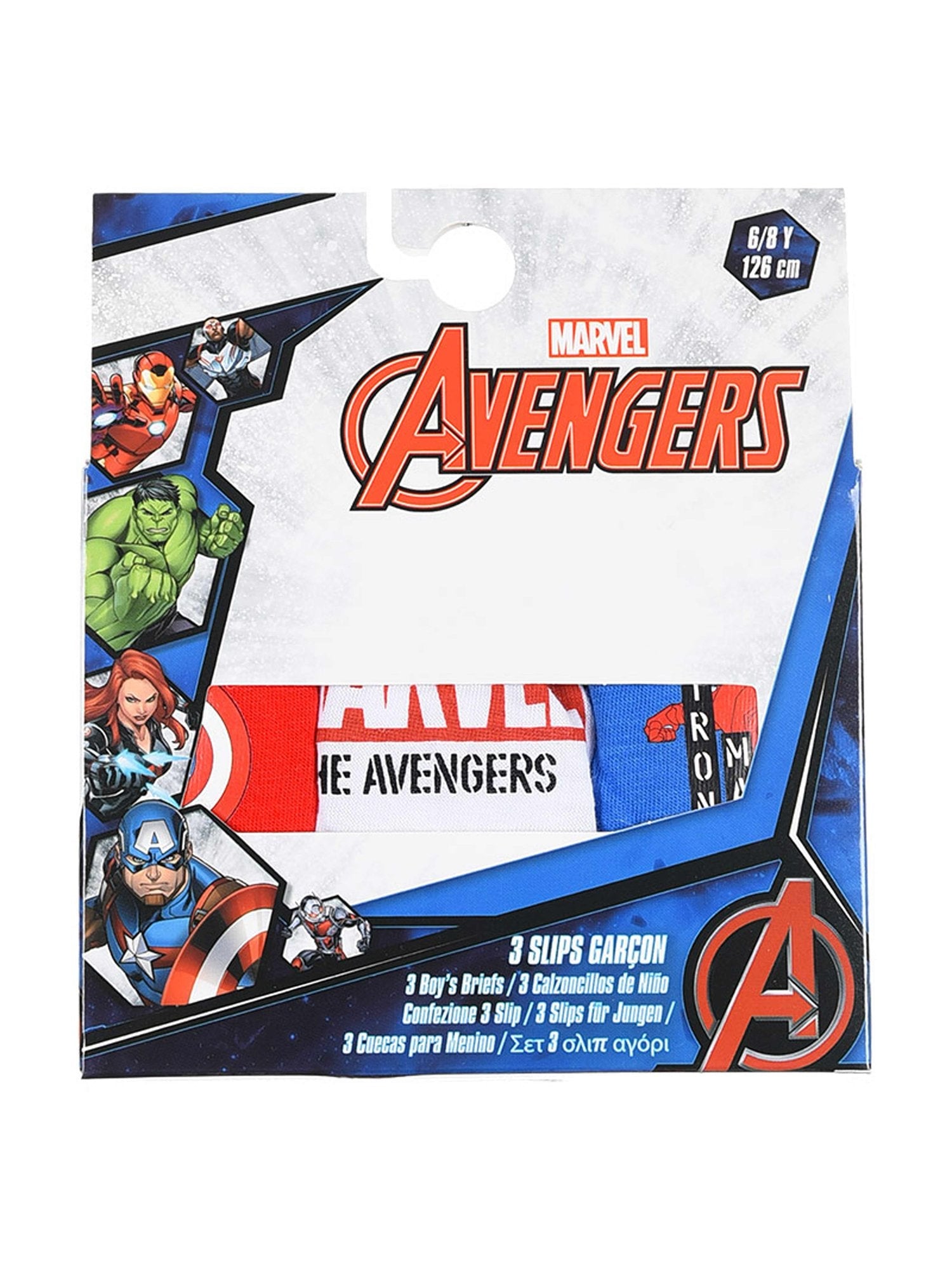 KIDS MOVIE HEROES Бельо - комплект 3 части AVENGERSCLASSIC