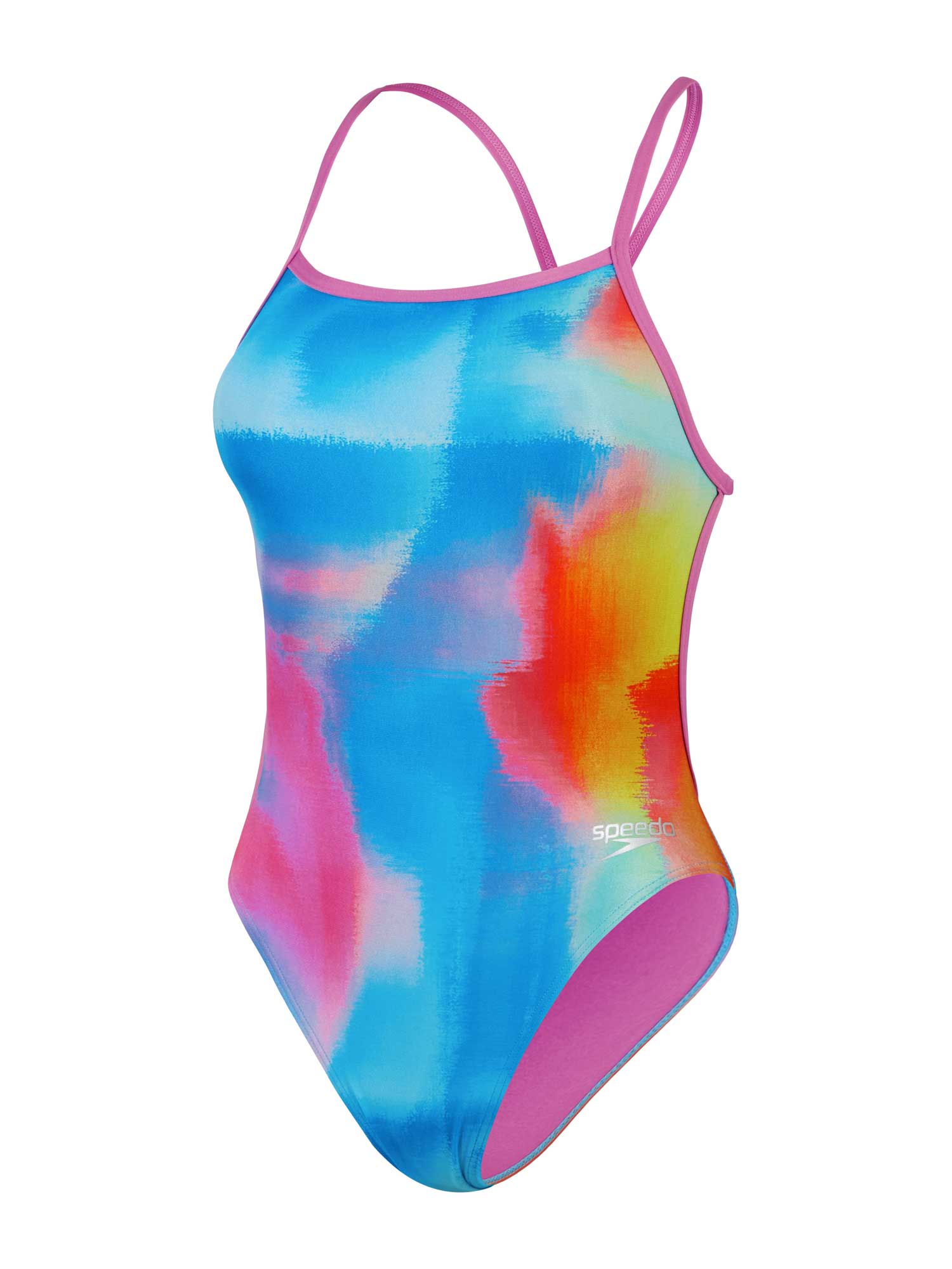 SPEEDO Цял бански WOMENS ALLOVER DIGITAL VBACK