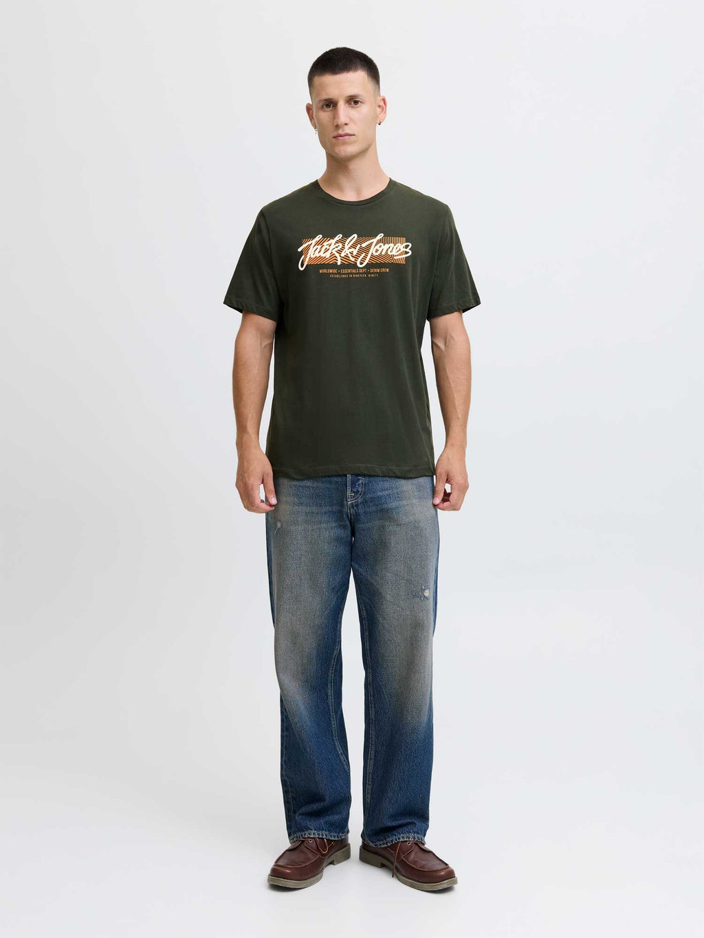 JACK & JONES Тениска JJURBAN TEE SS CREW NECK