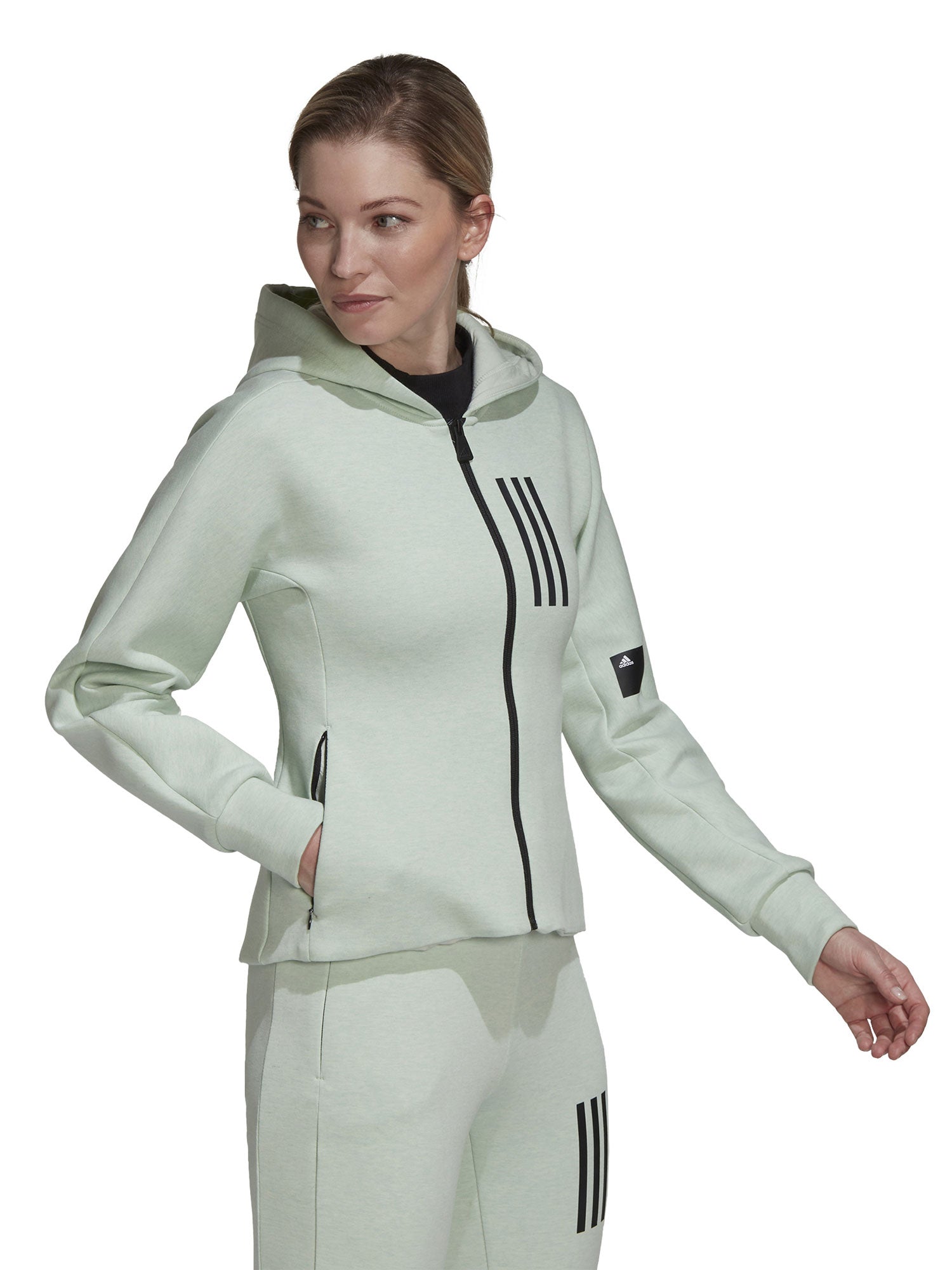ADIDAS SPORTSWEAR Суитшърт Mission Victory Slim Fit Full-Zip