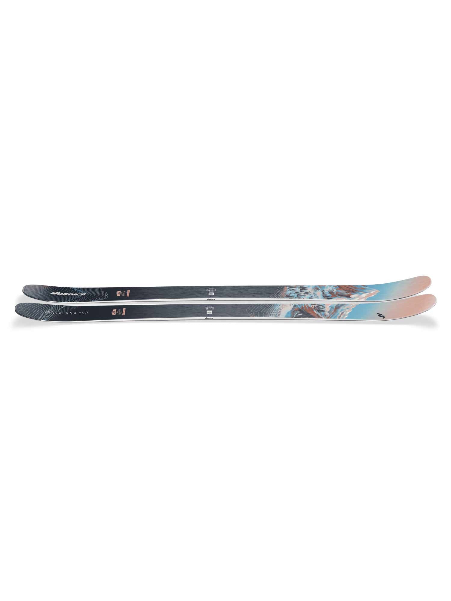 NORDICA Ски без автомати SANTA ANA 102 (FLAT)