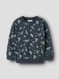 NAME IT Блуза NMMVIMO LS NREG AOP SWEAT BRU