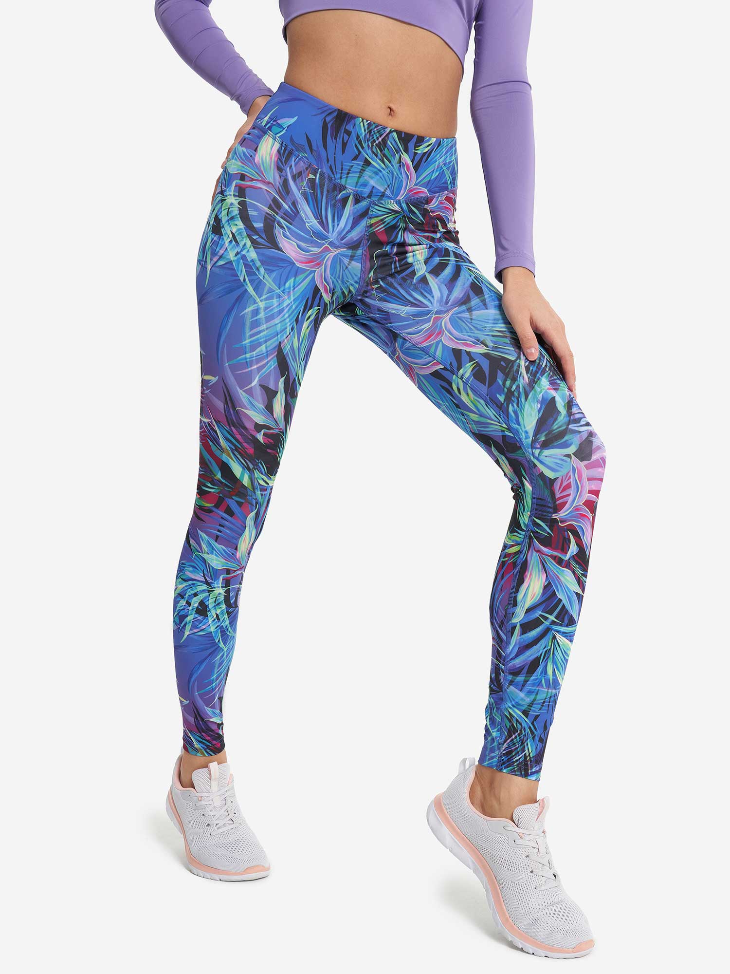 DEMIX Клин W D Fitness GYM AOP Leggings