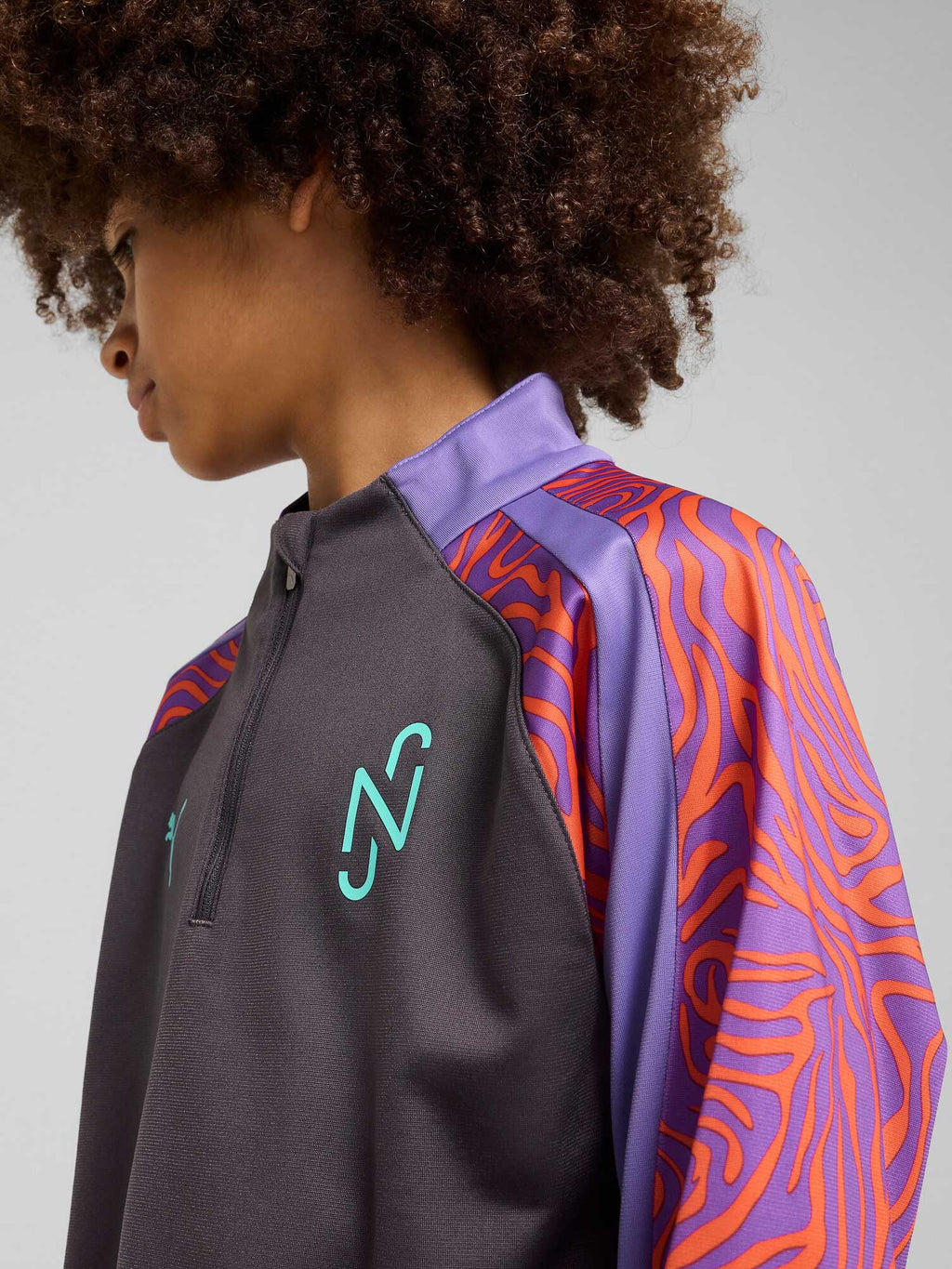 PUMA Блуза Neymar JR Creativity 1/4 zip Jr