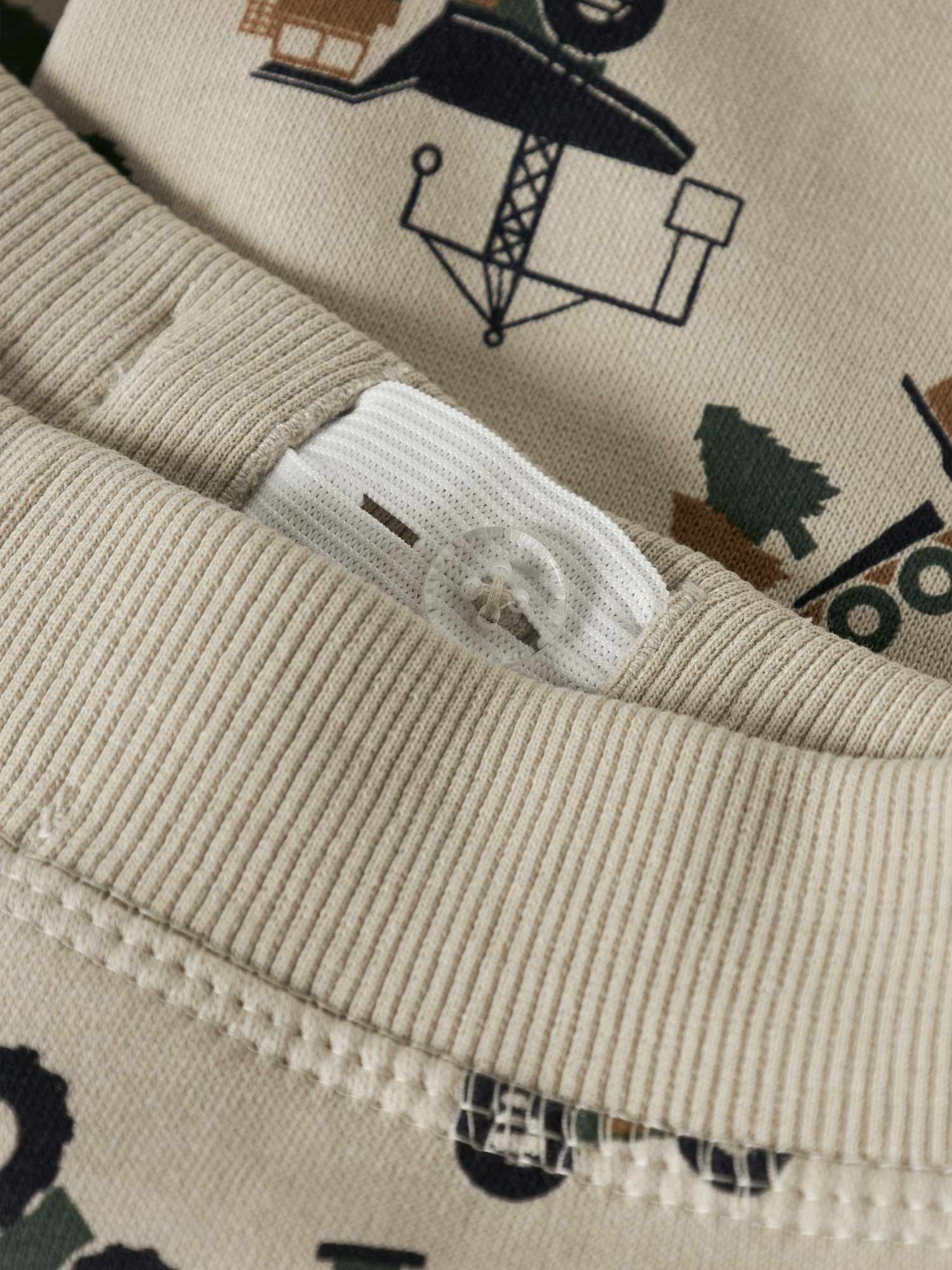 NAME IT Спортно долнище NMMVIMO NREG AOP SWE PANT BRU