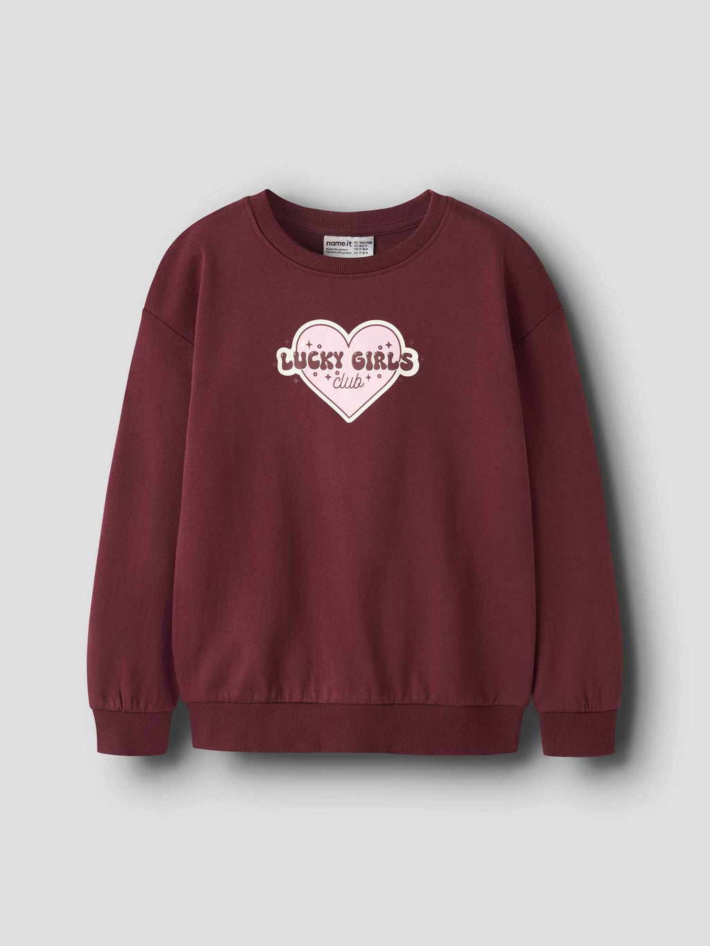 NAME IT Блуза NKFVILOUI LS RLX SWEAT BRU