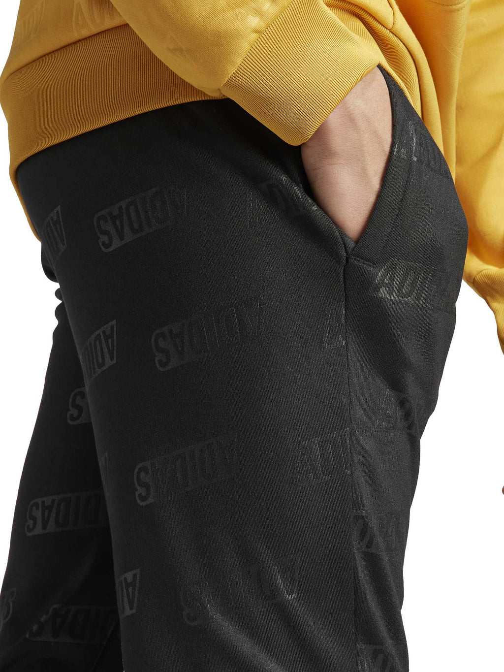 ADIDAS SPORTSWEAR Спортно долнище Embossed Polar Fleece Tapered