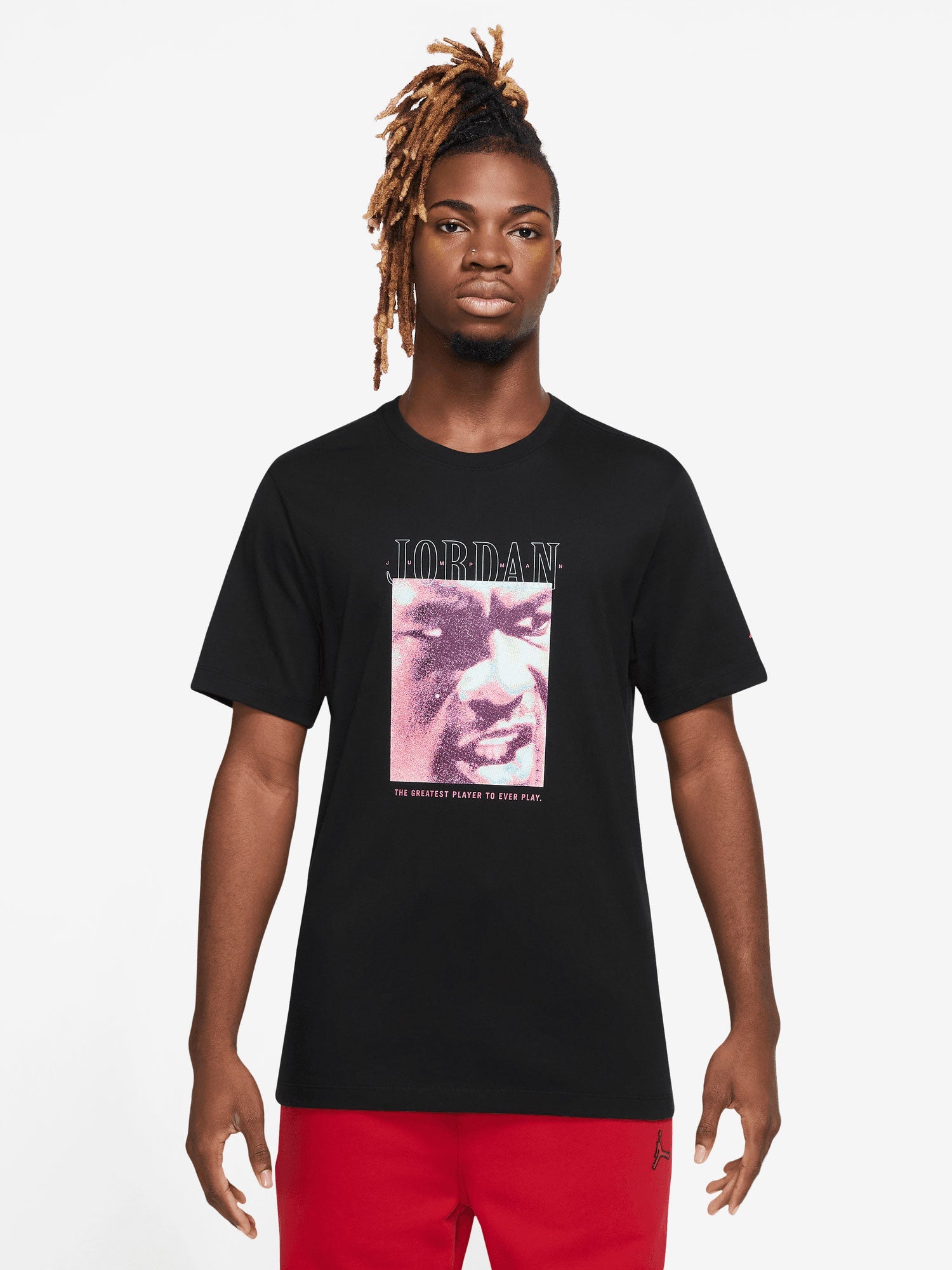 JORDAN Тениска M J BRAND GFX SS CREW 2
