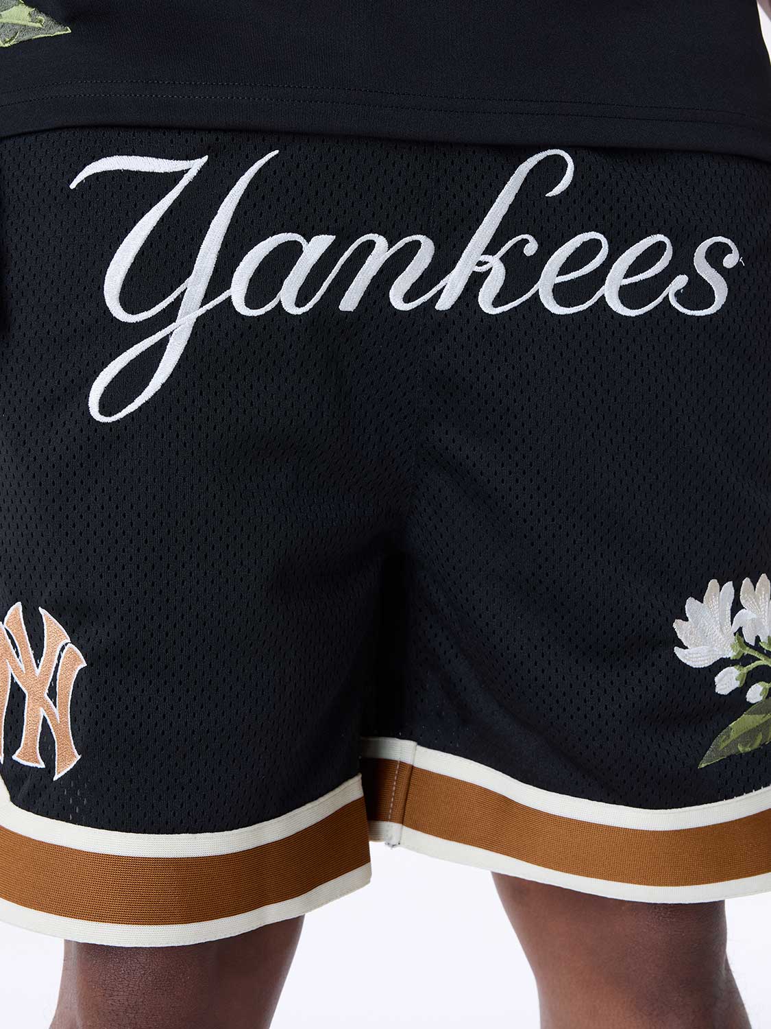 NEW ERA Къси панталони MLB FLORAL MESH SHORT NEYYAN