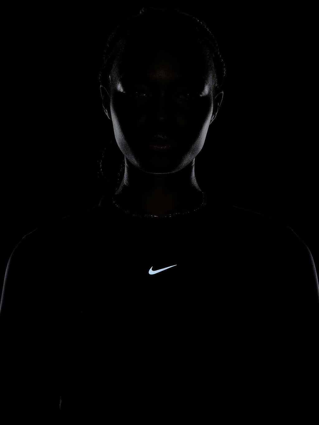 NIKE Блуза W NK ONE TF CREW LBR