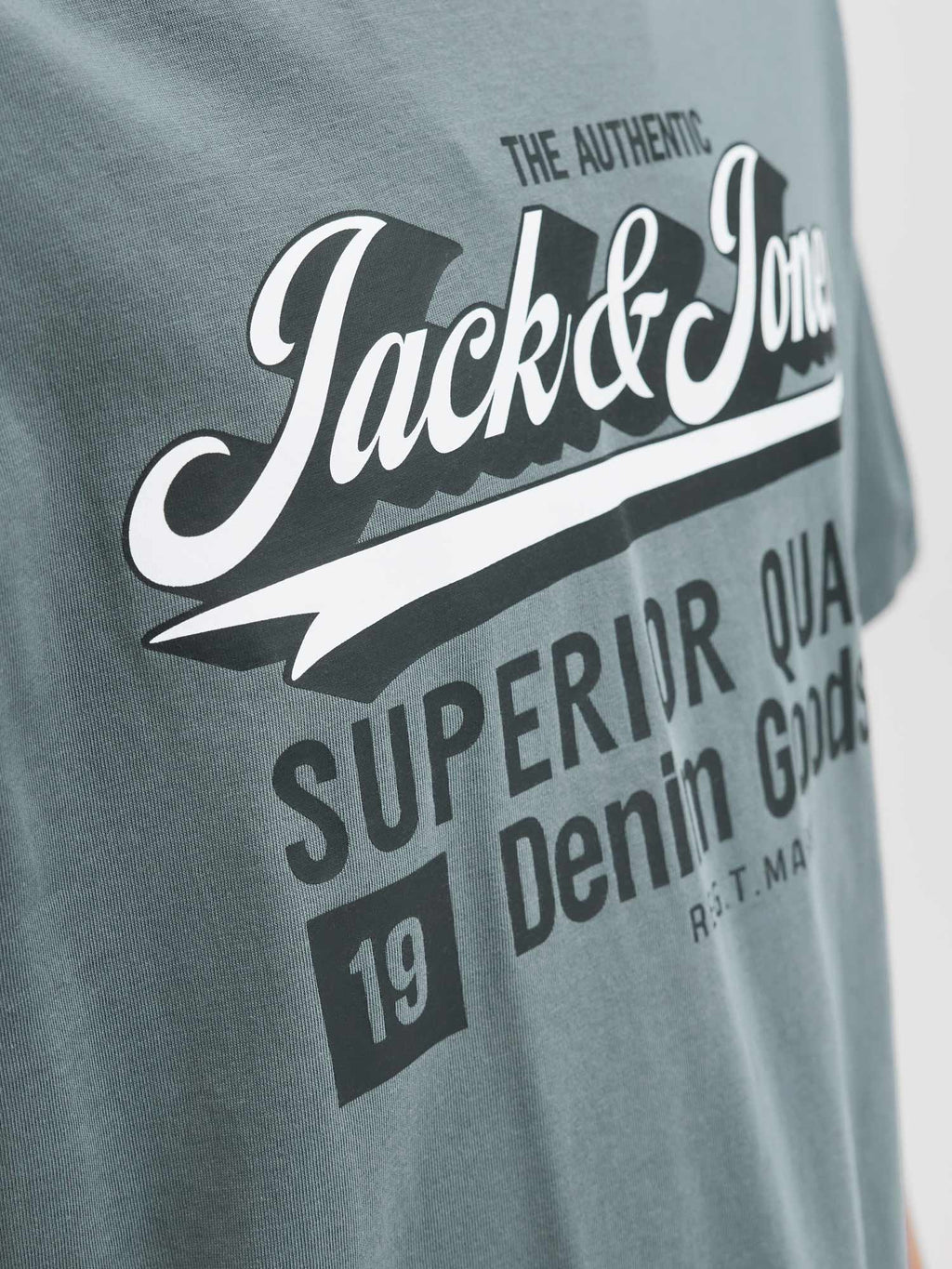 JACK & JONES Тениска JJELOGO TEE SS O-NECK 2 COL AW25 SN