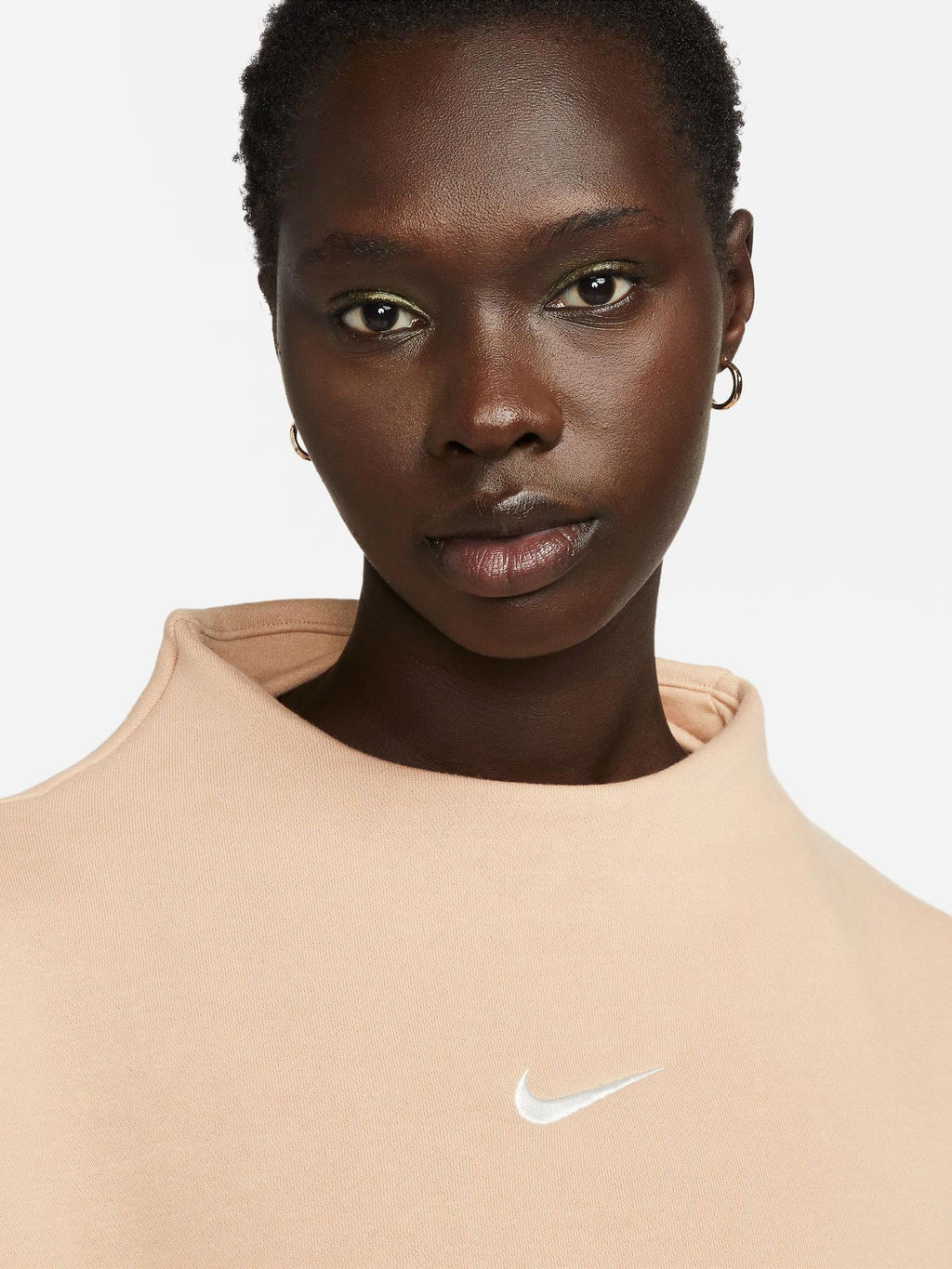 NIKE Блуза W PHNX FLC OOS MOCK