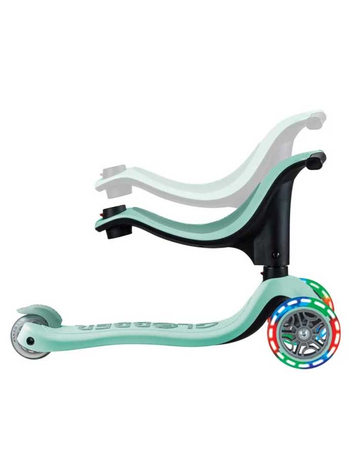 GLOBBER Тротинетка 4 в 1 GO UP SPORTY LIGHT