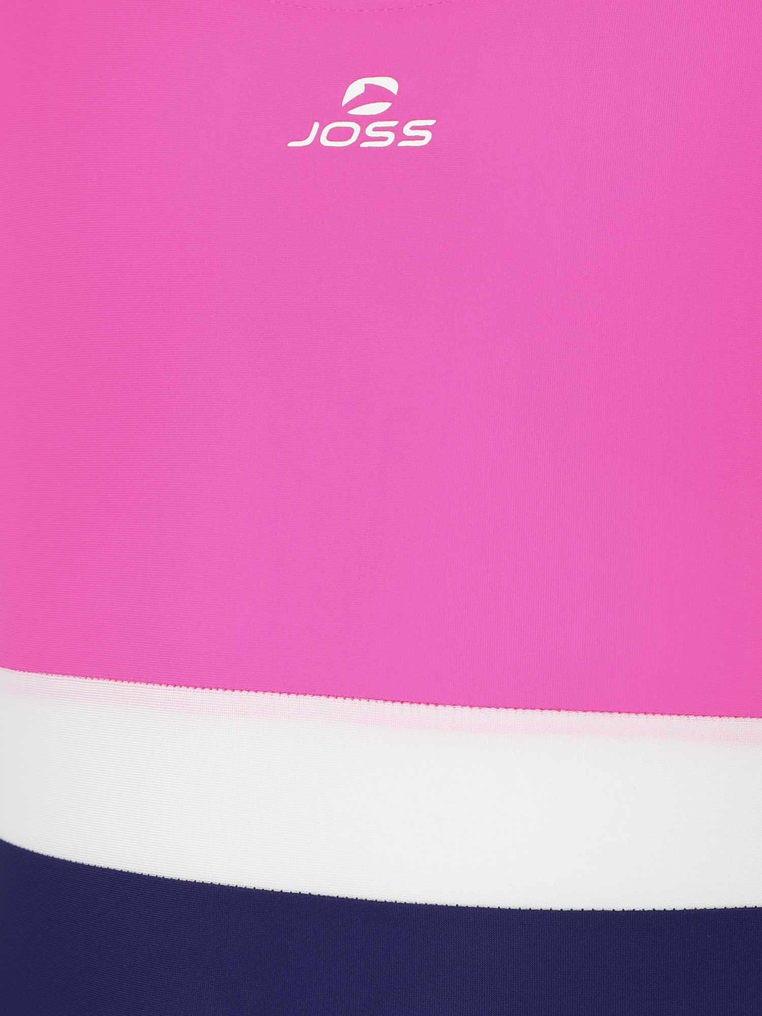 JOSS Цял бански Girl's Color-Block Swimsuit