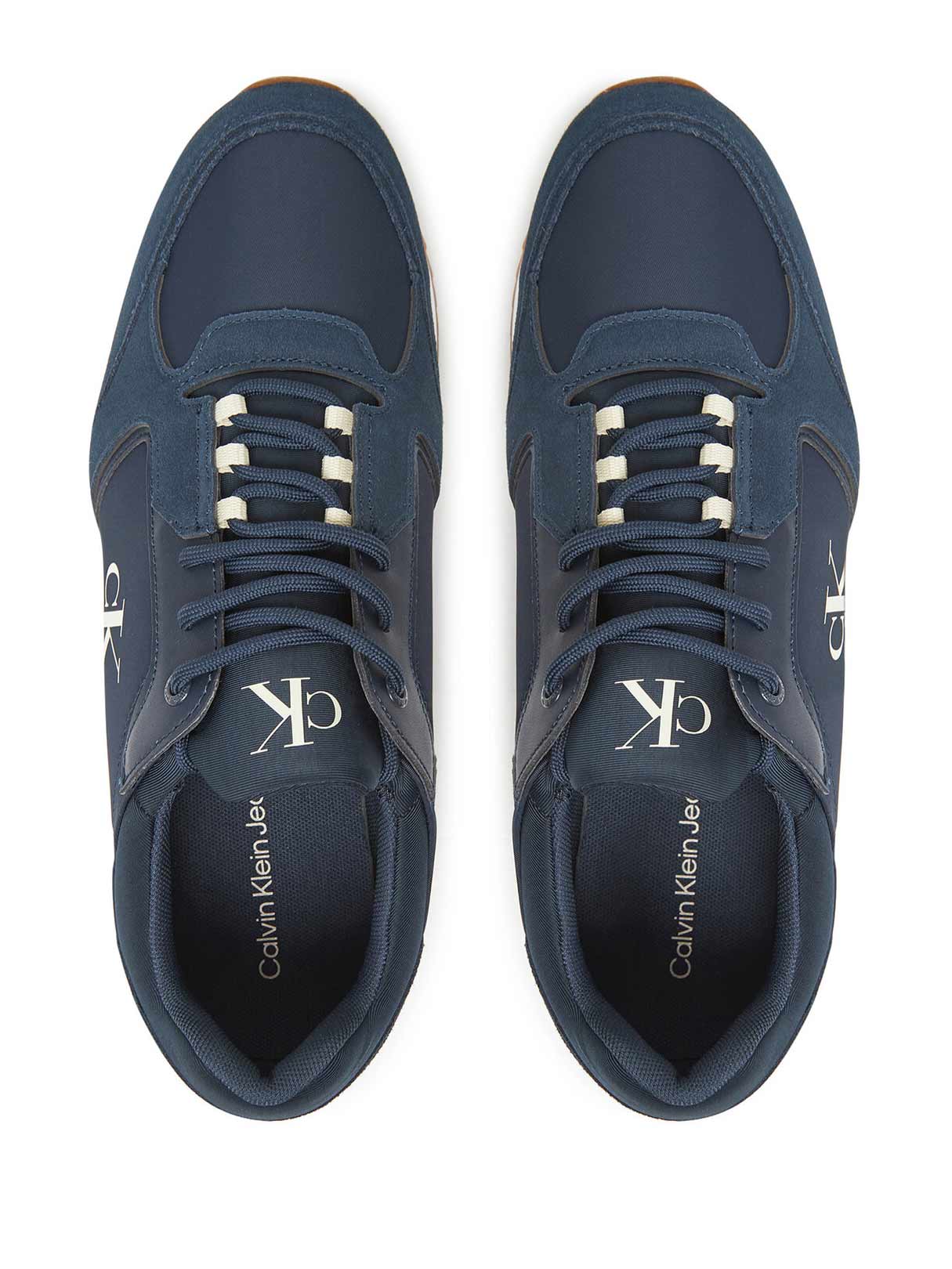 Calvin Klein Jeans Обувки RETRO RUNNER SOCK LACE UP NY-S