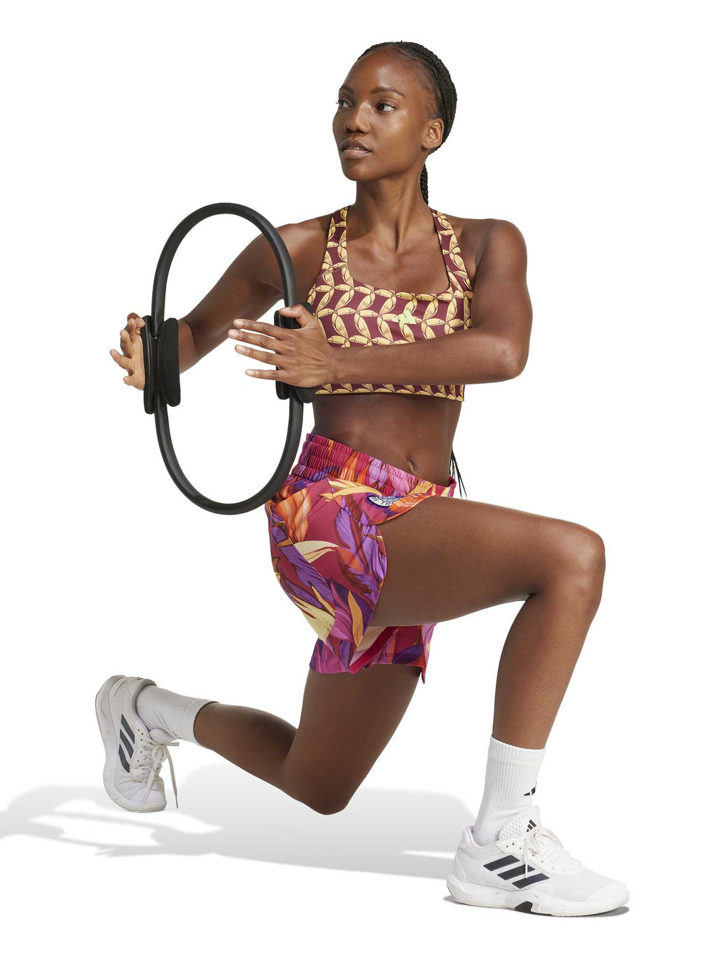 ADIDAS PERFORMANCE Спортен сутиен x FARM Rio Medium-Support Bra