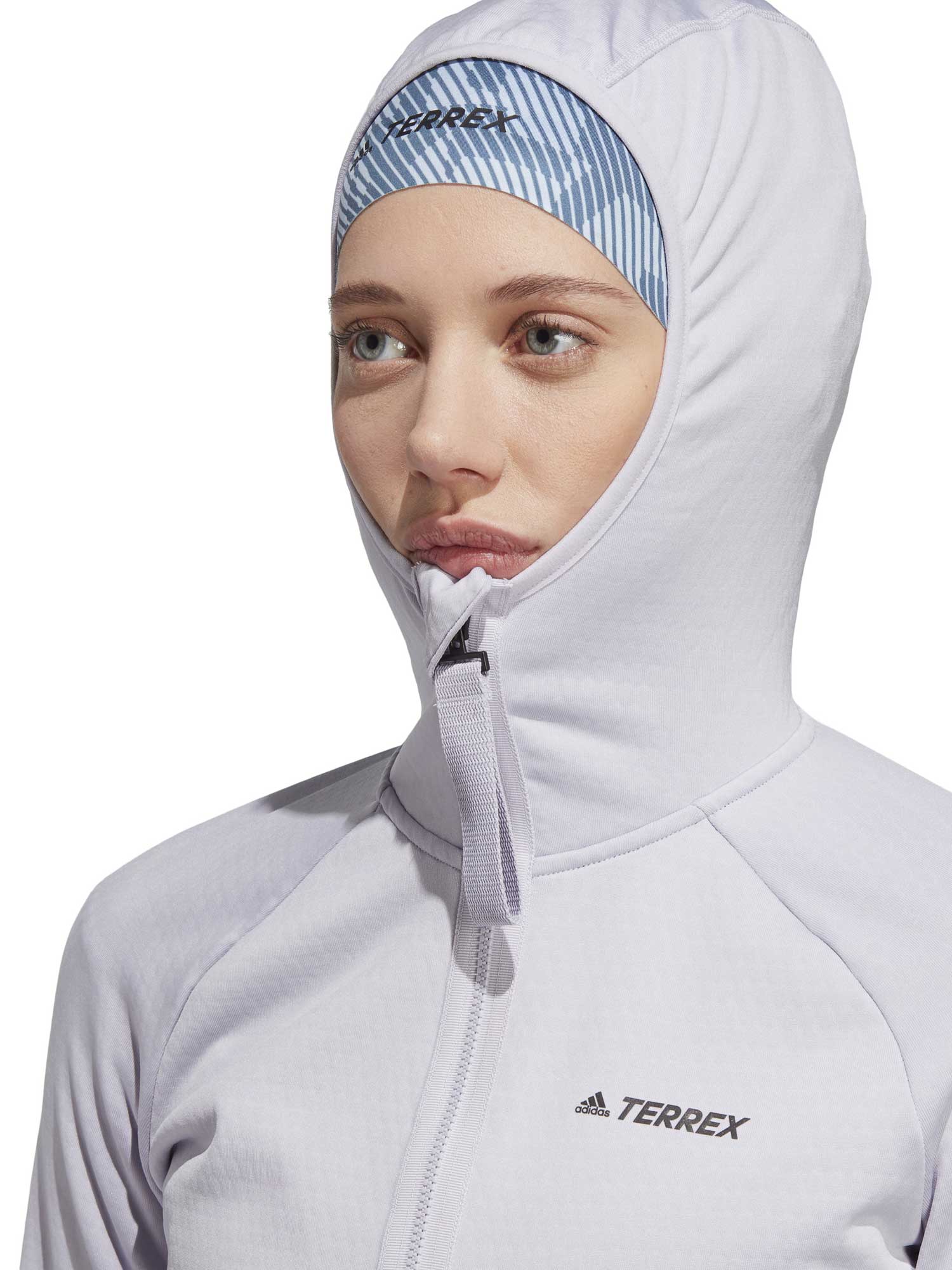 ADIDAS PERFORMANCE Суитшърт Terrex Tech Flooce Light Hooded Hiking
