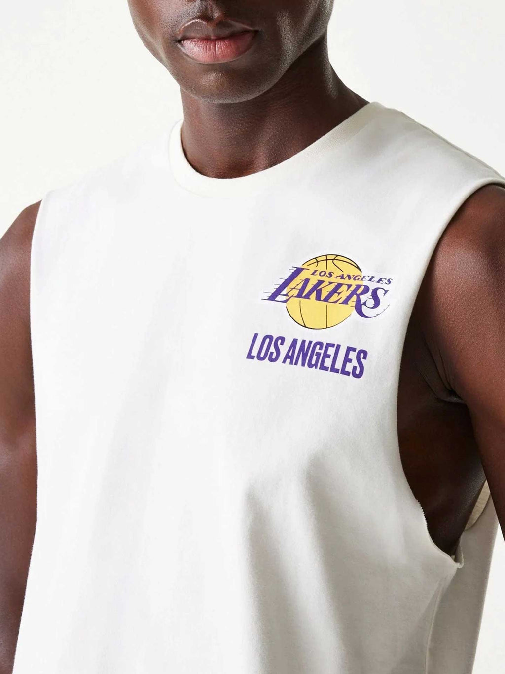 NEW ERA Тениска NBA GRPHC SLVLSS TEE LOSLAK