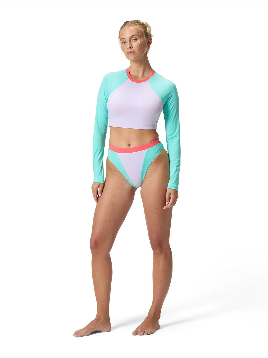 SPEEDO Бански горнище SOLID CROP TOP