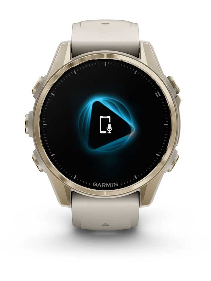 GARMIN GPS Смарт часовник Fenix 8 AMOLED с кожена каишка
