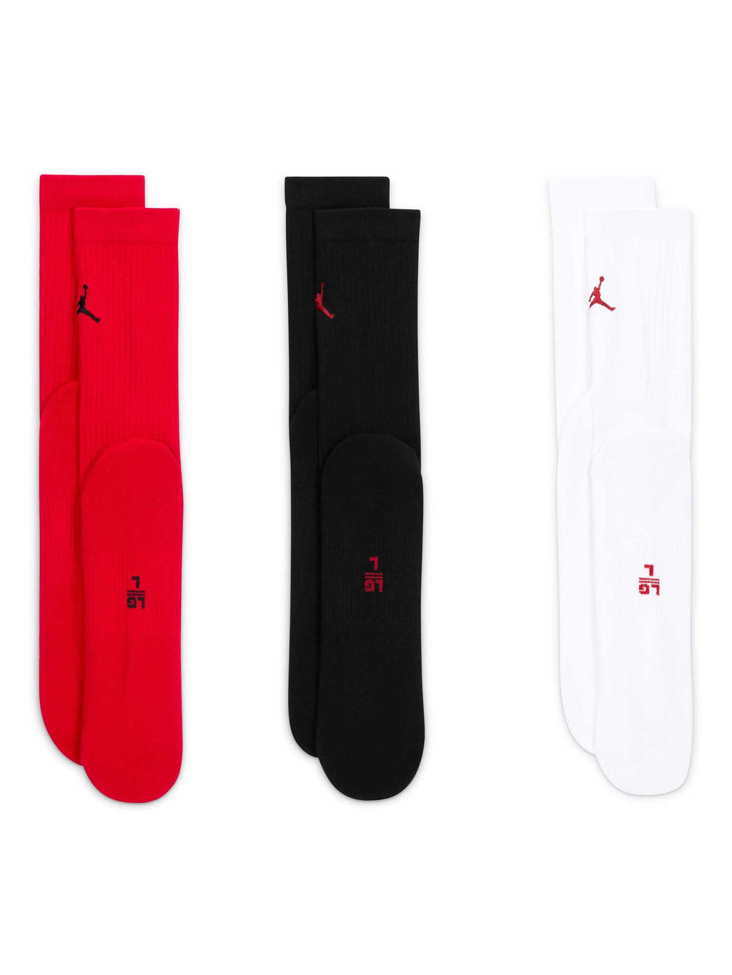 JORDAN Чорапи U J ED CUSH POLY CREW 3PR 144