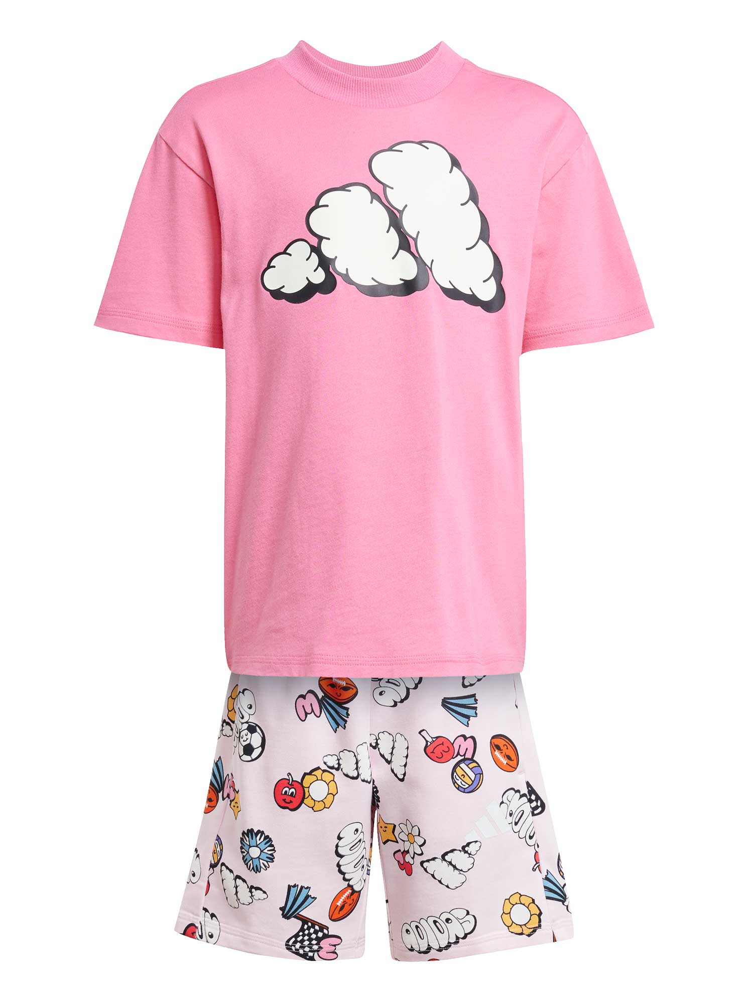 ADIDAS SPORTSWEAR Спортен екип Seasonal Essentials Fun Tee Set Kids